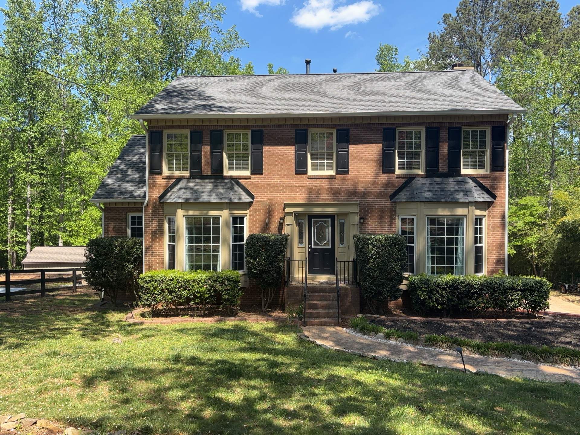 Siding Replacement and Exterior Painting using James Hardie Lap Siding and Sherwin Williams Paint by Nelson Exteriors 
