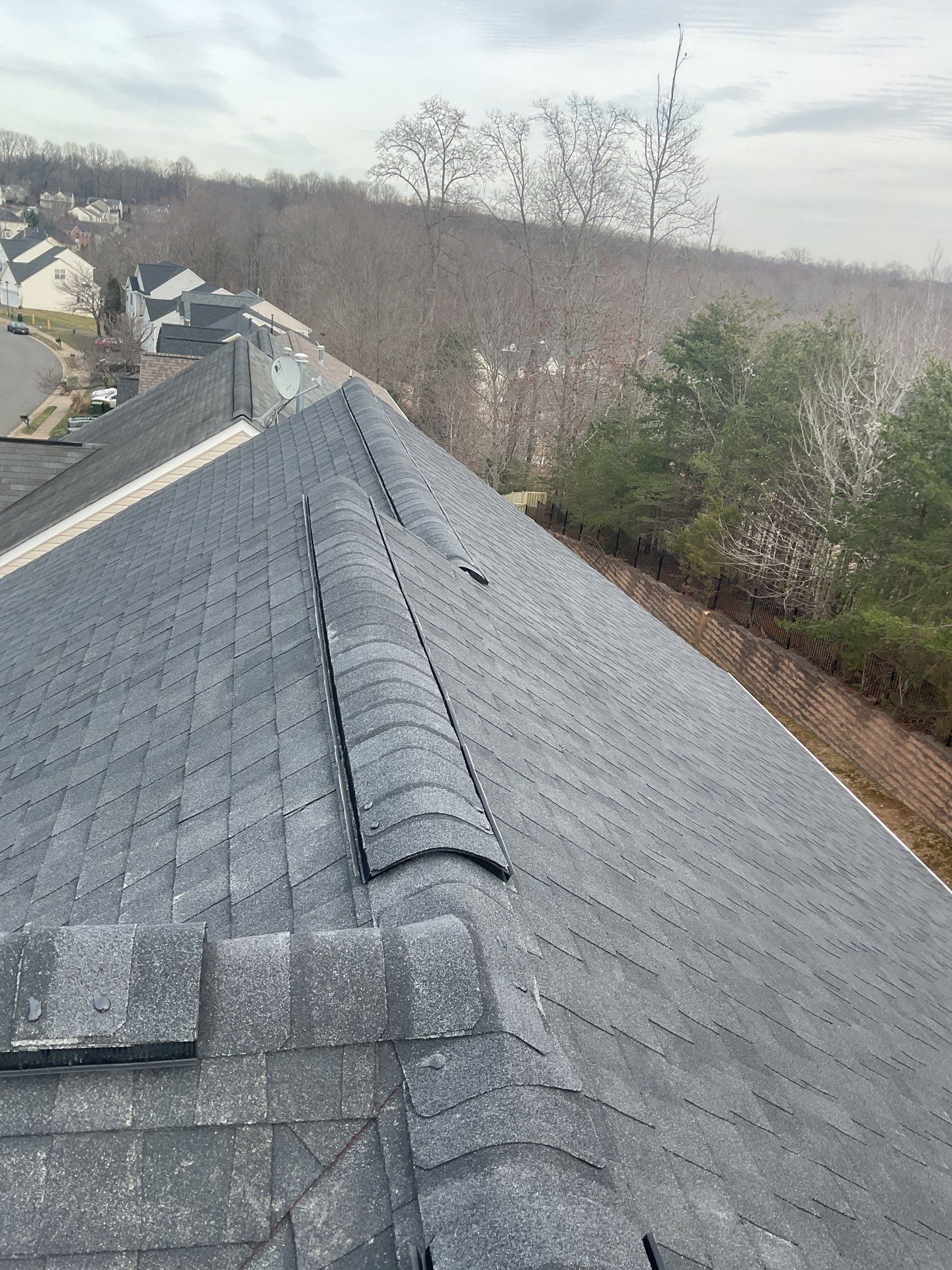 Woodbridge CertainTeed Landmark Roof in Charcoal Black by RM Banning, Inc.