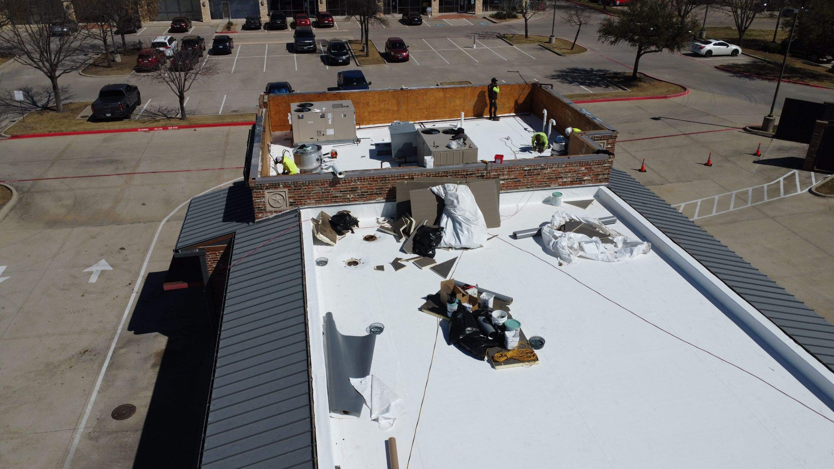 TPO Commercial Roofing Installation by 3:16 Roofing and Construction