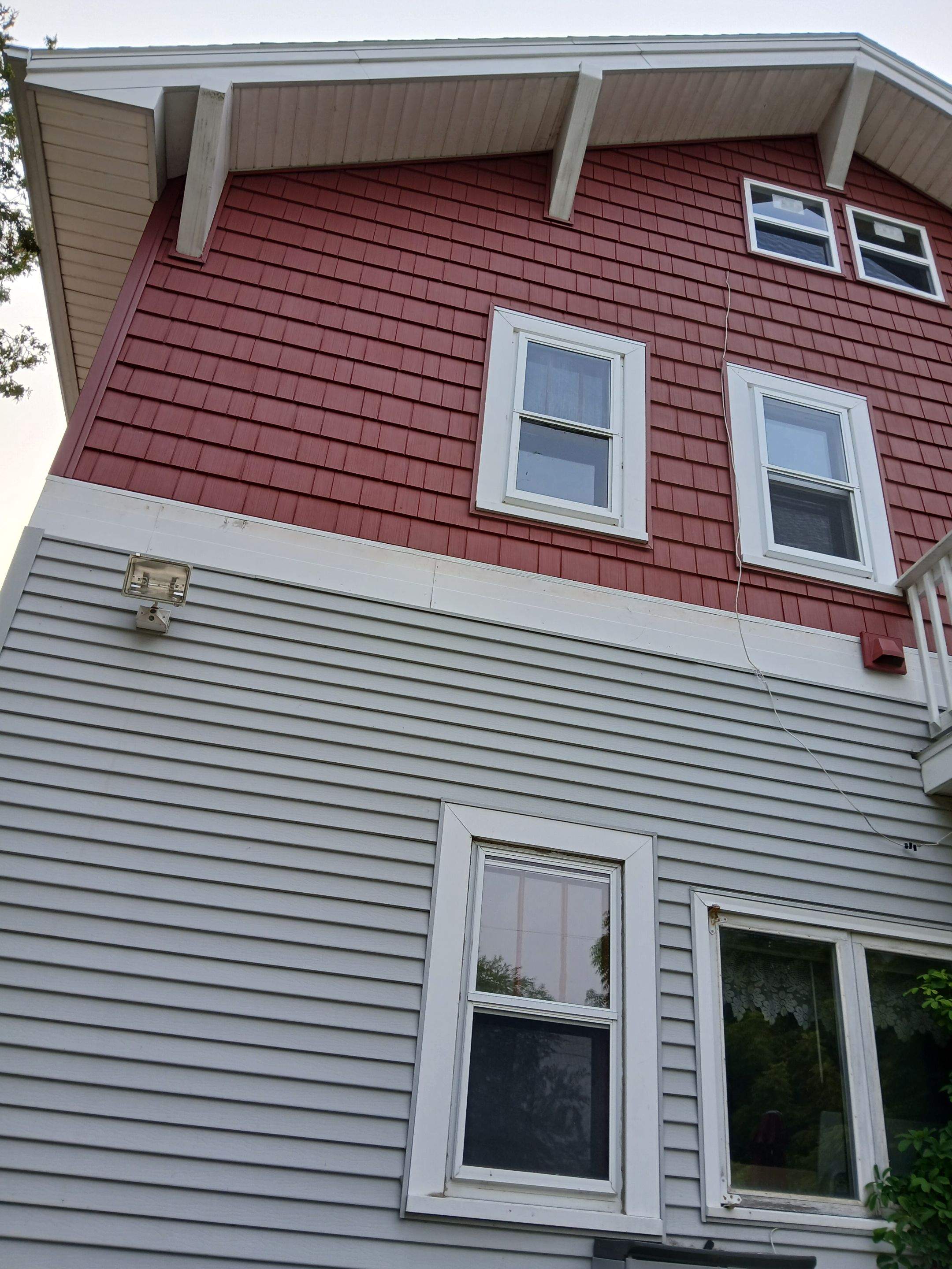 Cedar Shake Siding Replacement  by Gellings Roofing & Siding