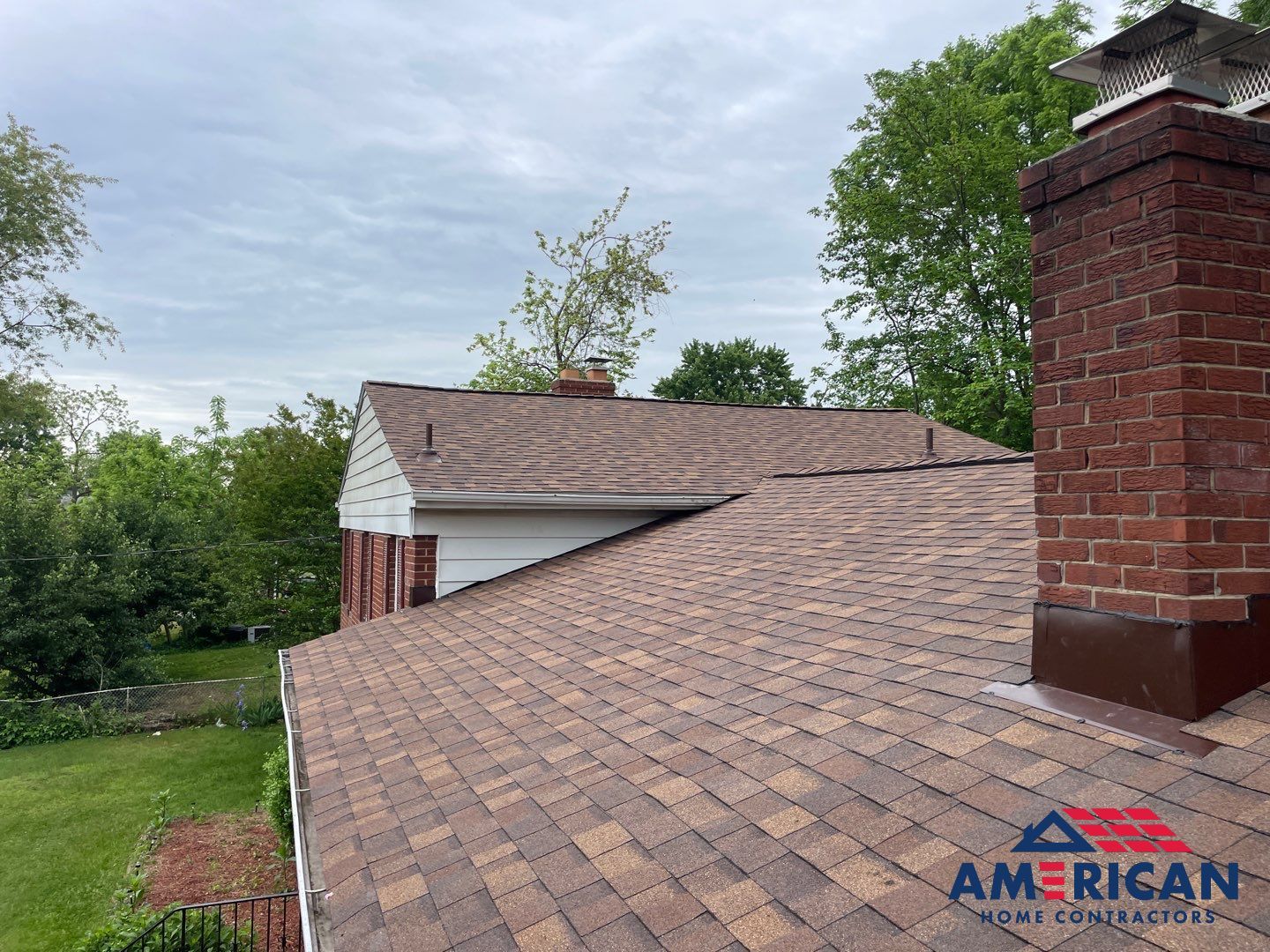 Roof Replacement - Owens Corning Dessert Rose by American Home Contractors
