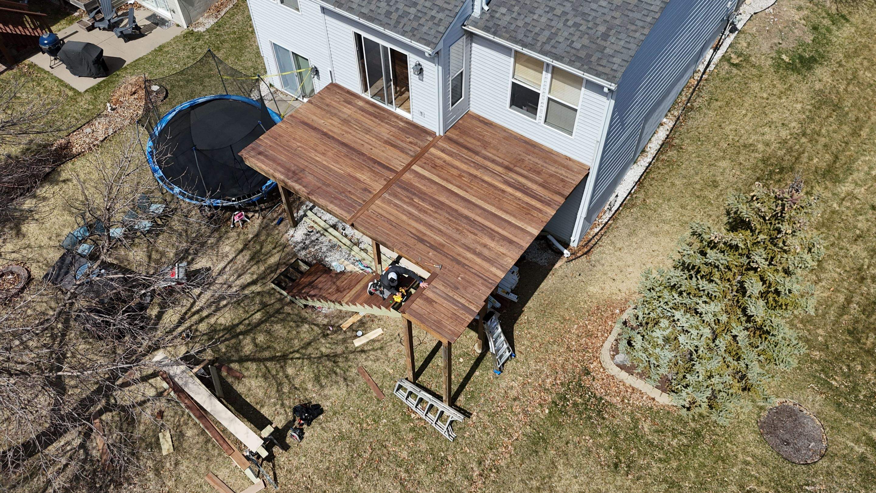 Deck Installation by First Impressions Exteriors