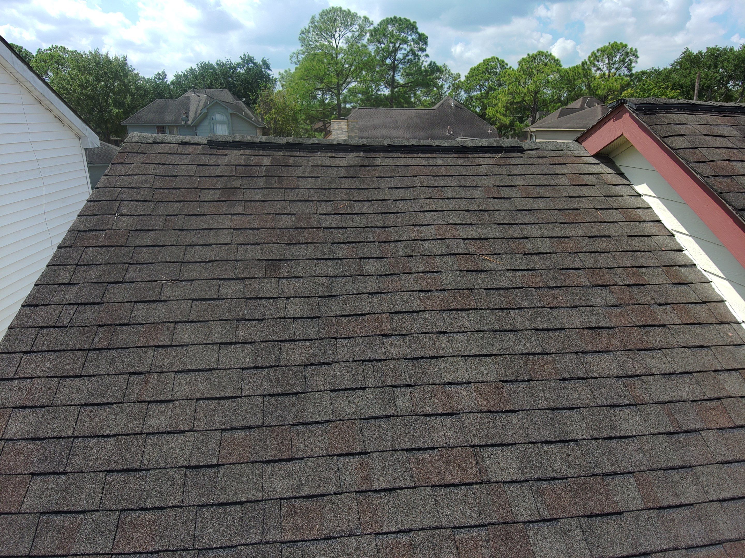 Residential Roofing Installation using Owen's Corning Duration (Lifetime) Shingles by Roof Repair Company
