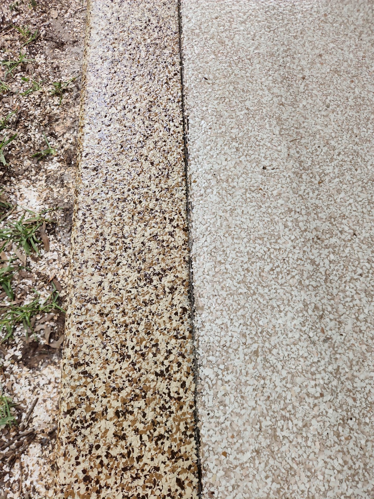 Driveway & Patio Recoating using Polyaspartic by Revelry Coatings