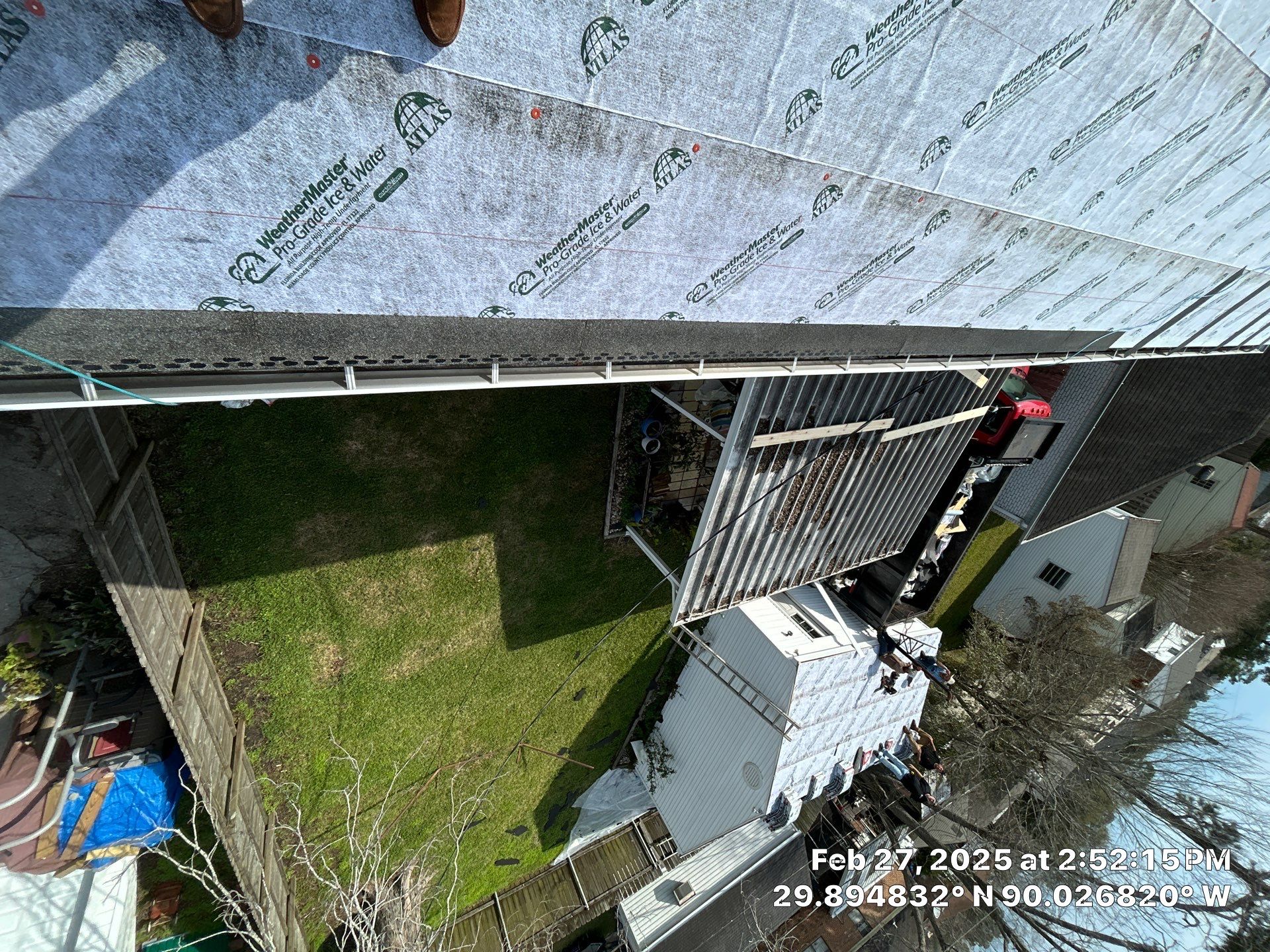 Project in Gretna by Robertson Roofing & Siding Inc