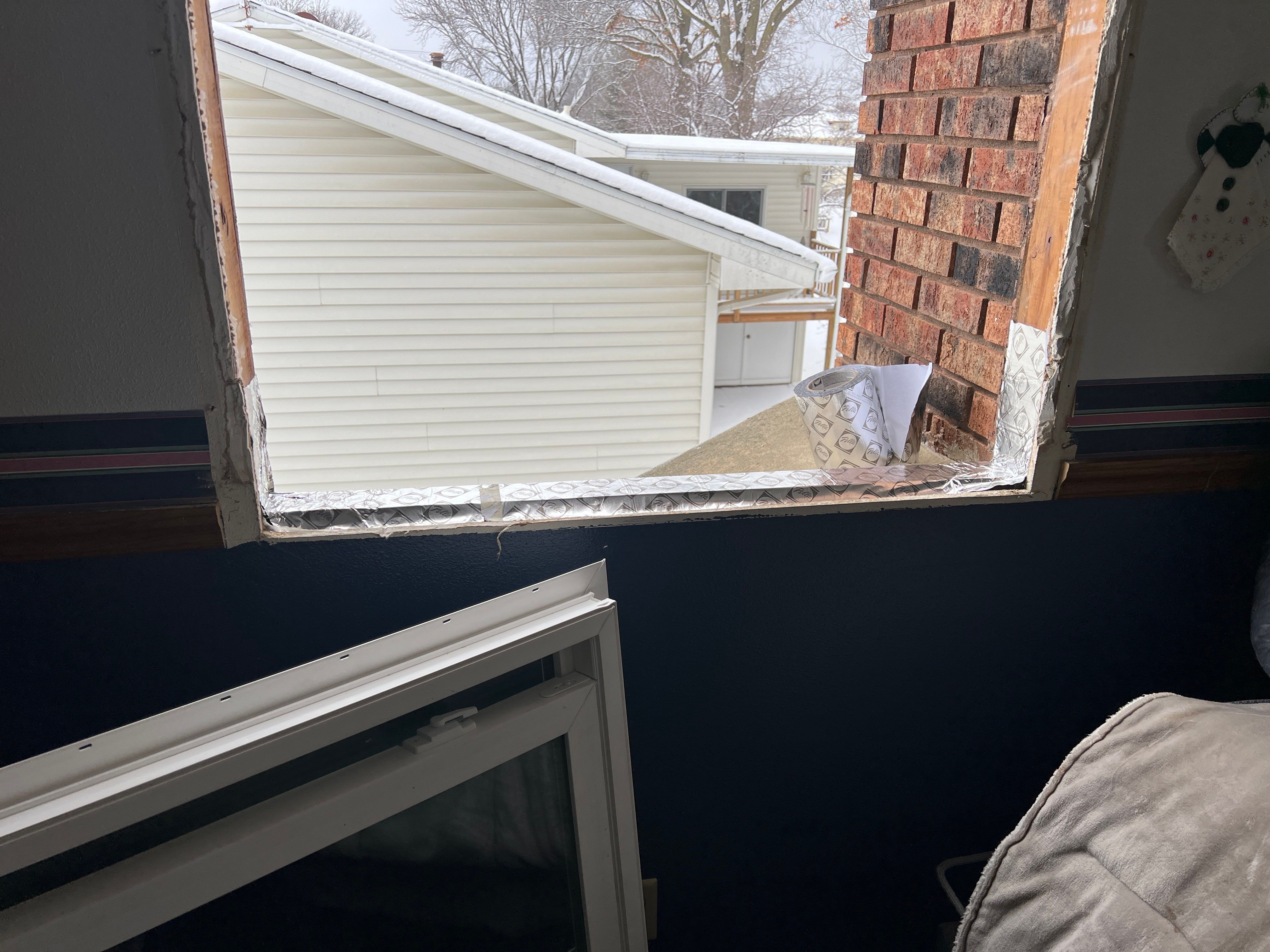 Window installation by United Windows and Siding LLC