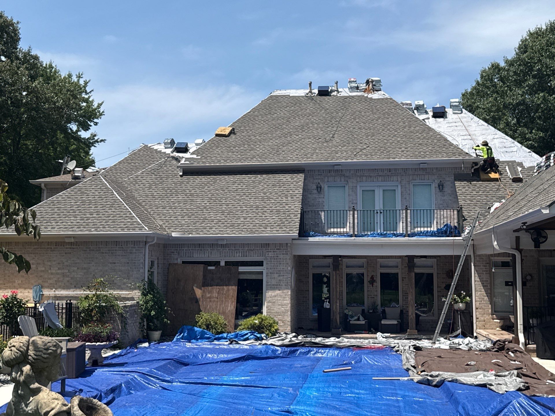 GAF Timberline UHDZ Shingle Roof Replacement in Memphis by Revival Roofing Services