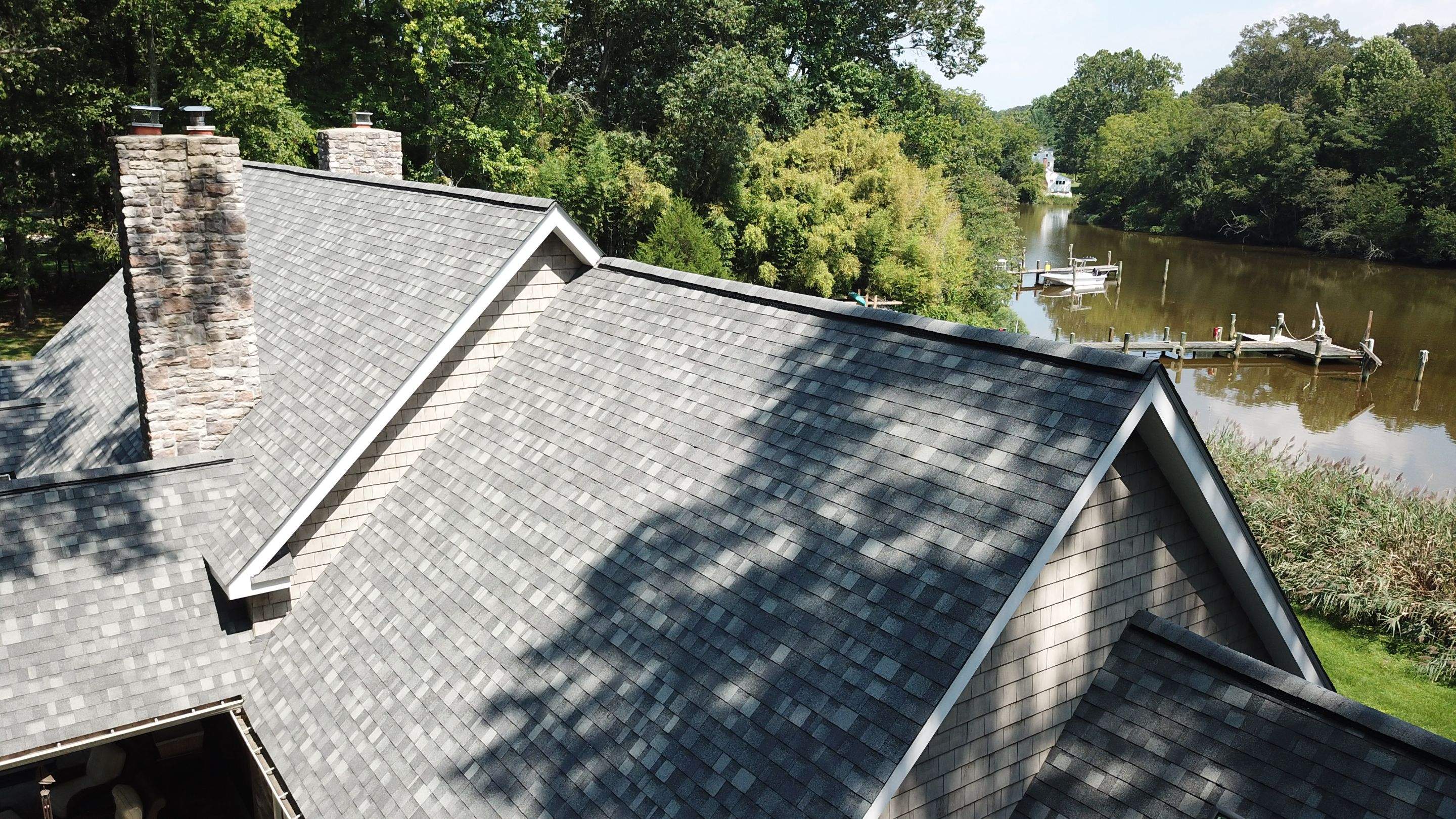Roof Replacement using IKO Dynasty by American Home Contractors