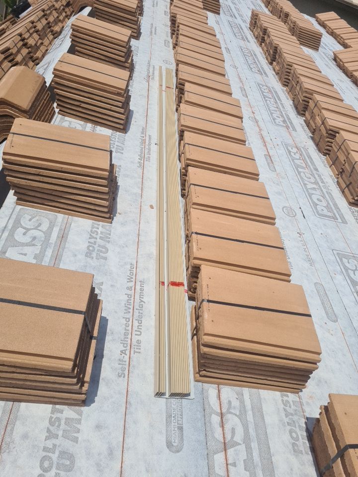 Residential Roofing Installation using Eagle Roofing Tile by BLUES BROTHERS ROOFING