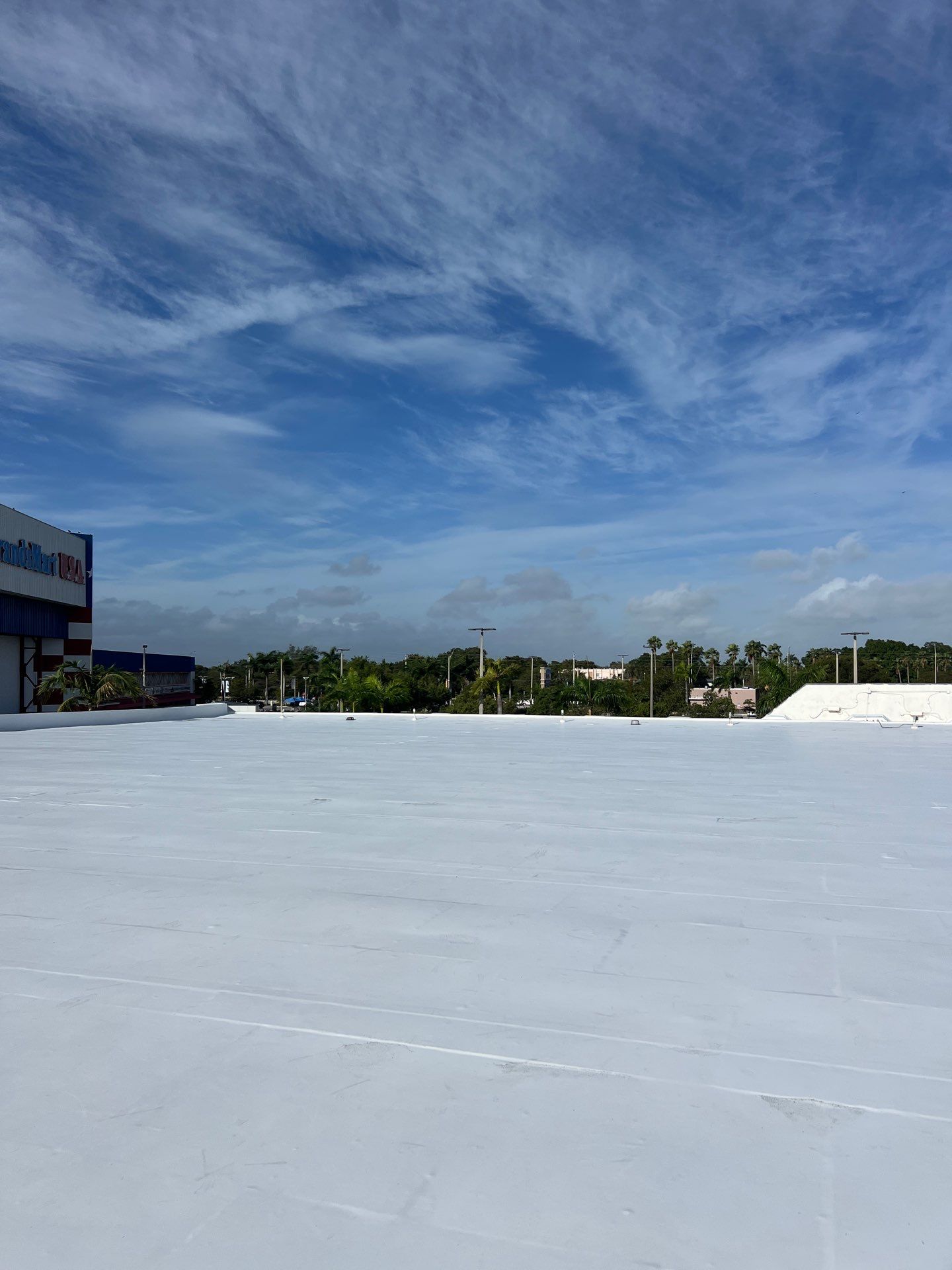 Commercial Re-Roof using GAF TPO by First Due Roofing