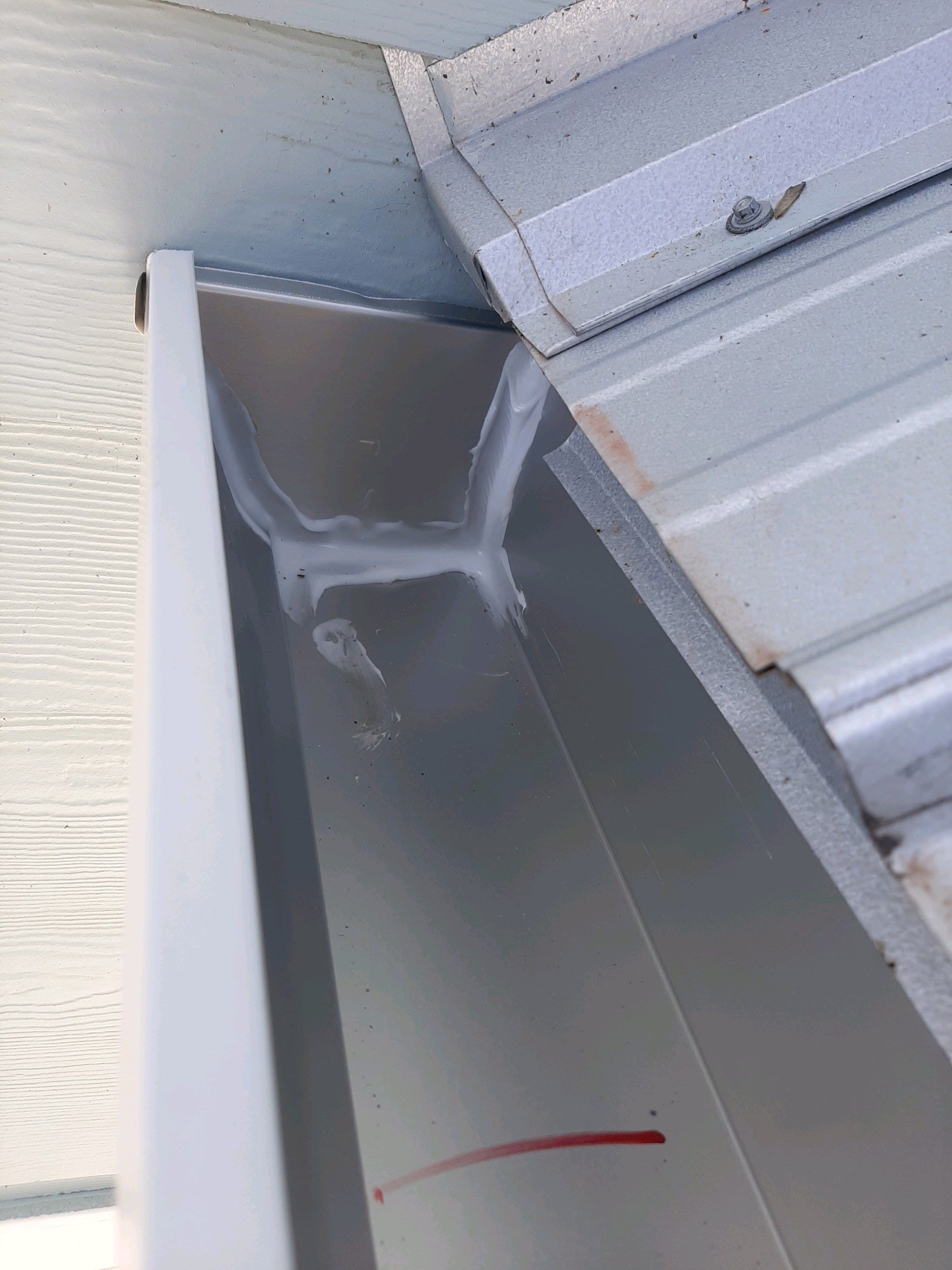Gutter Installation using K-Style Seamless Gutters and Gutter Guards by Gutter Professors