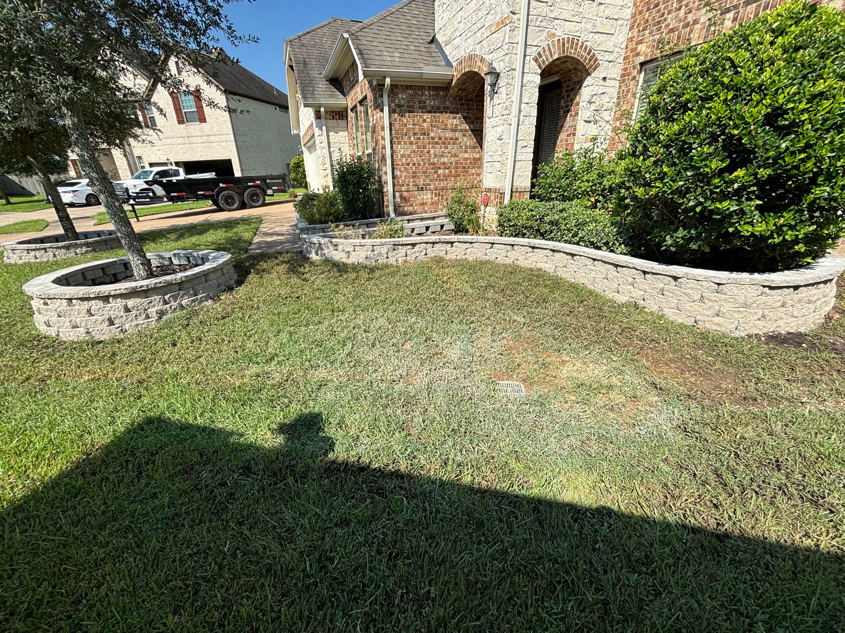 🌿 Mr. Ken’s Front Yard Flower Bed Enhancement by Texas Urban Elements