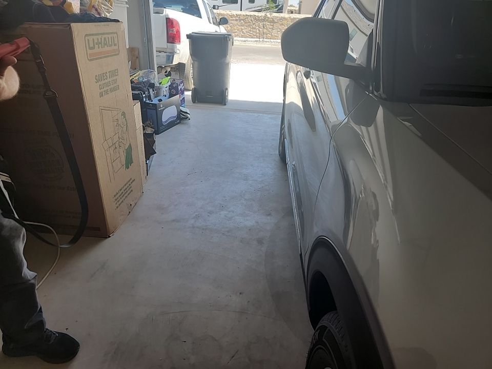 Checkered Garage Floor Coating by Regal Renovate