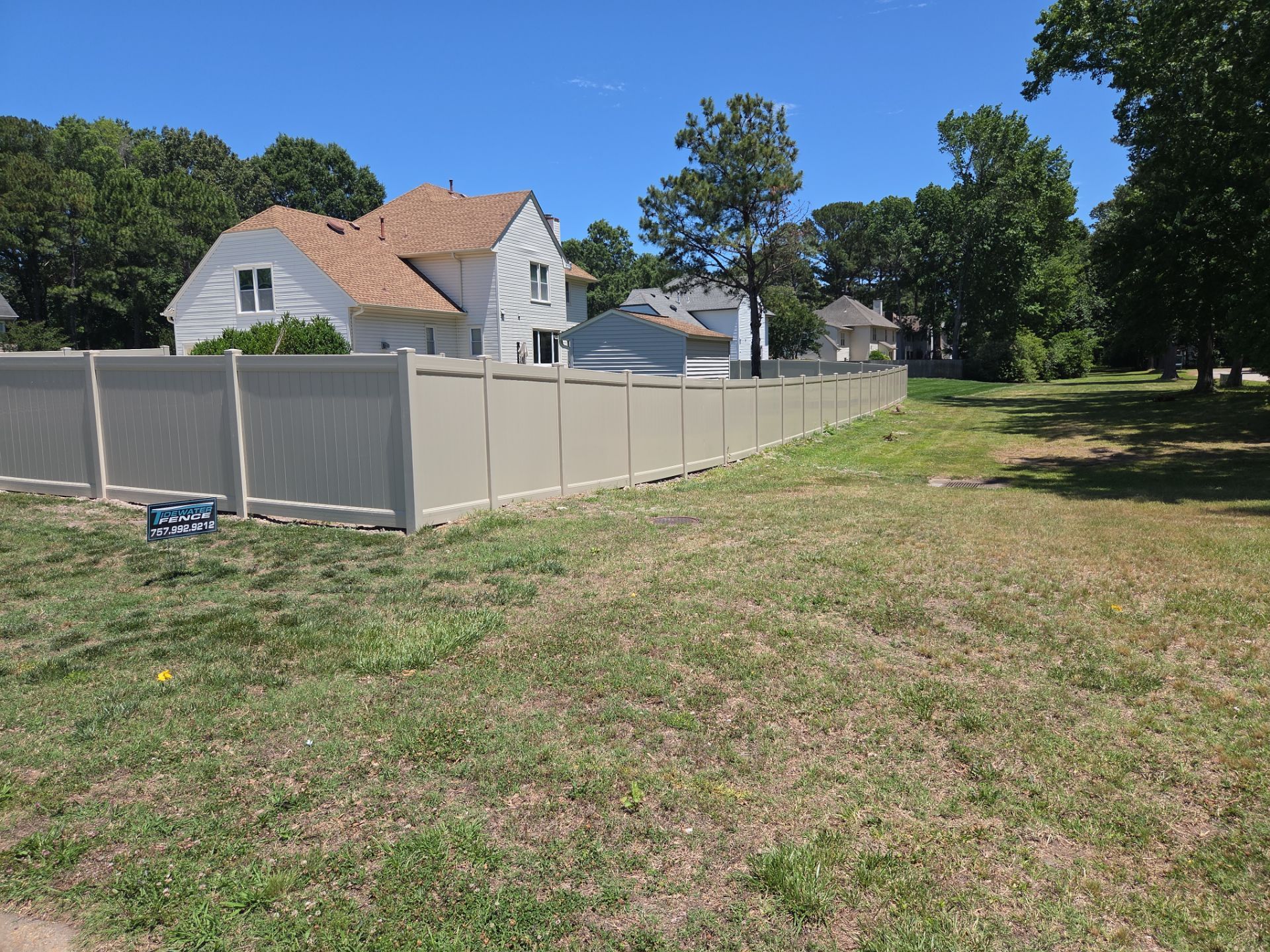 Fresh Fence. Fresh Look. by Tidewater Fence