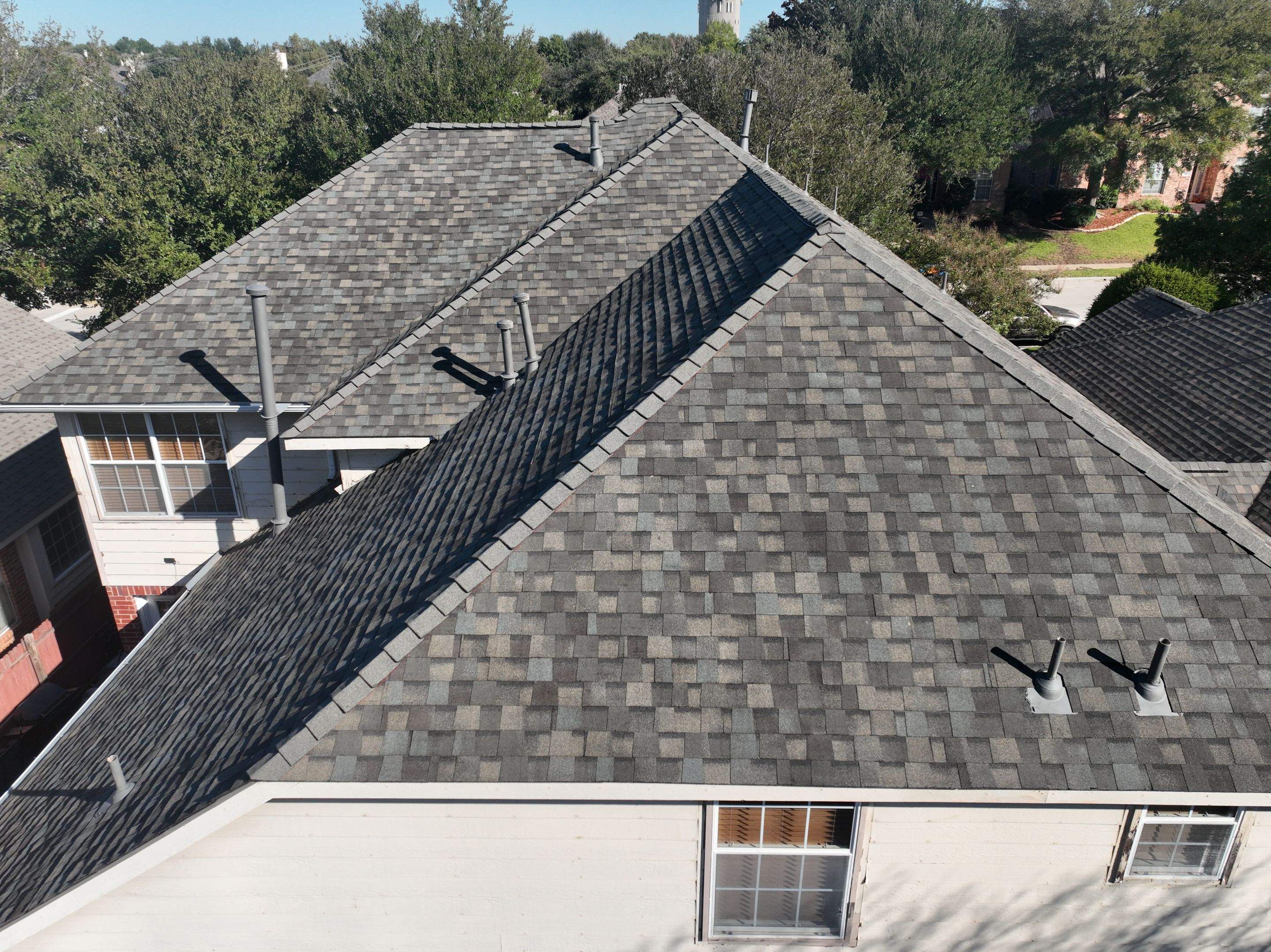 Residential Roofing Installation using CertainTeed Landmark MaxDef Weathered Wood by OneSource Roofing and Restoration