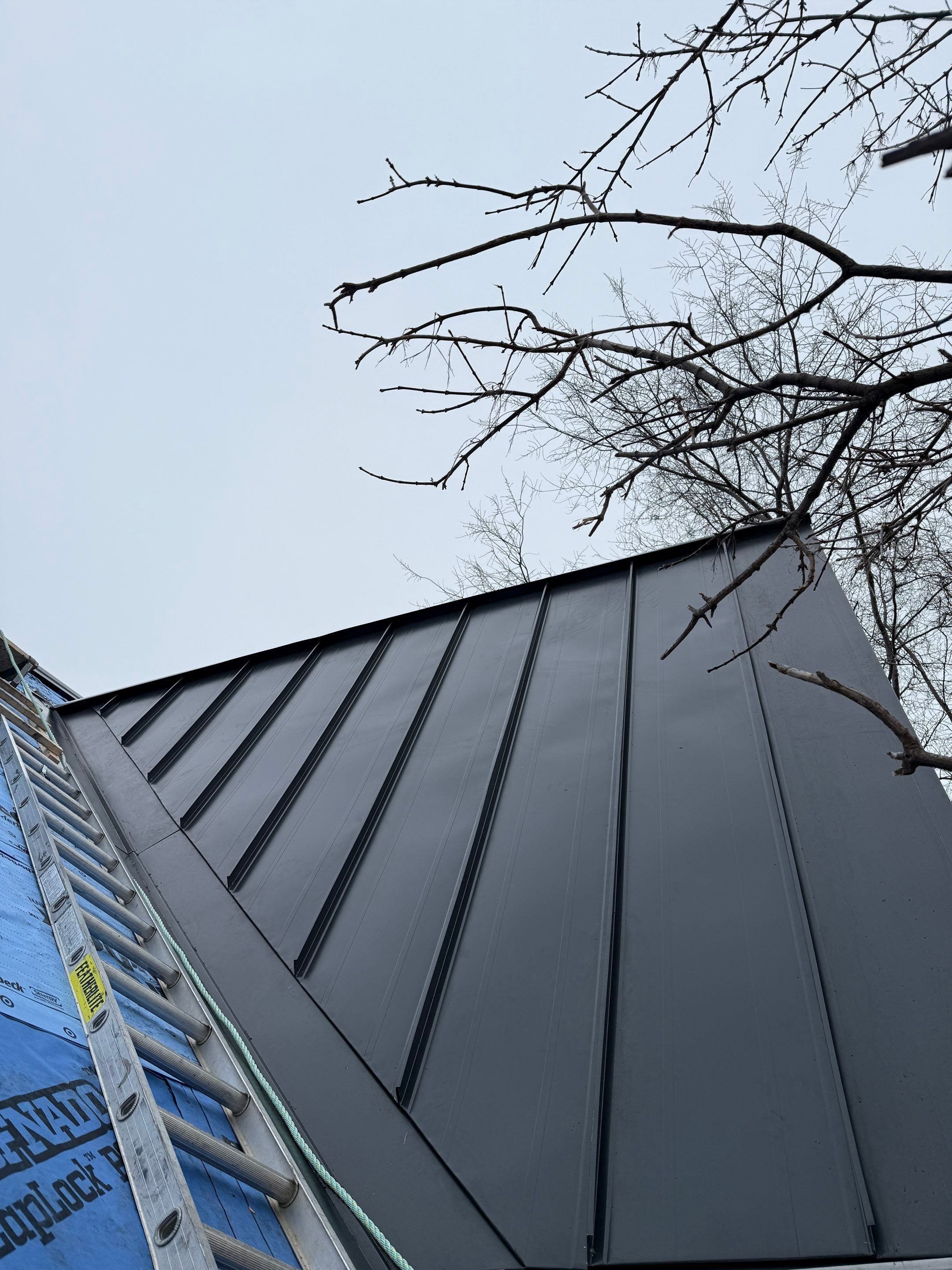 Standing Seam Metal Roofing using 16" Standing Seam Panels by Jay Carter Roofing & Sheet Metal