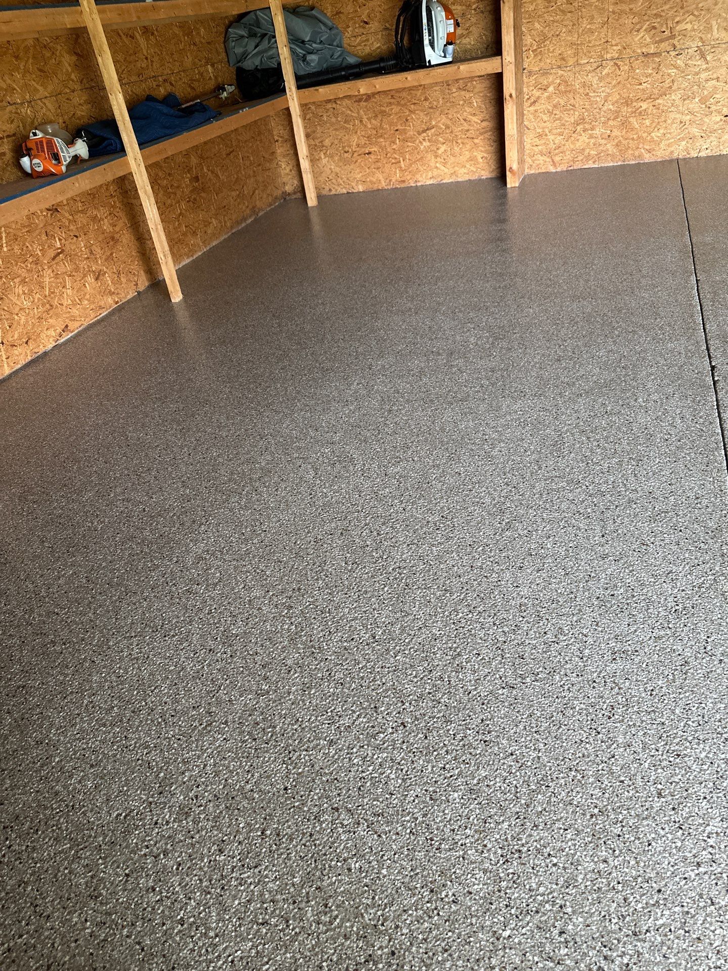 Garage Floor Coating using Creekbed by My Garage Floor Guys