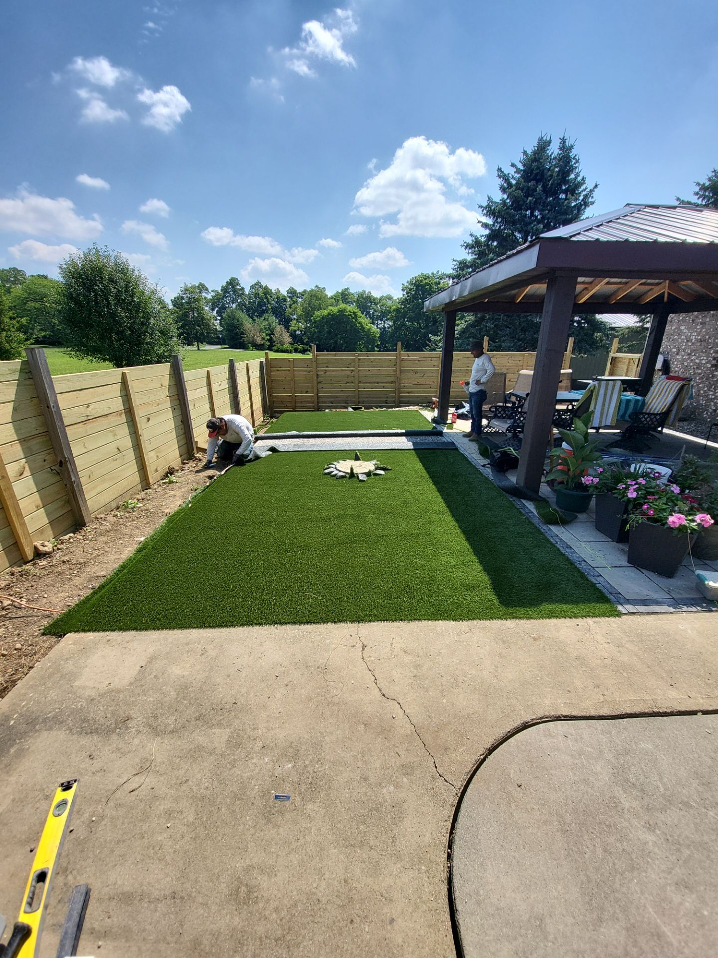 Residential Artificial Turf in West Liberty by Southwest Greens Midwest