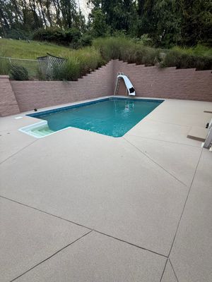Oxford Pool Deck Project in McKees Rocks