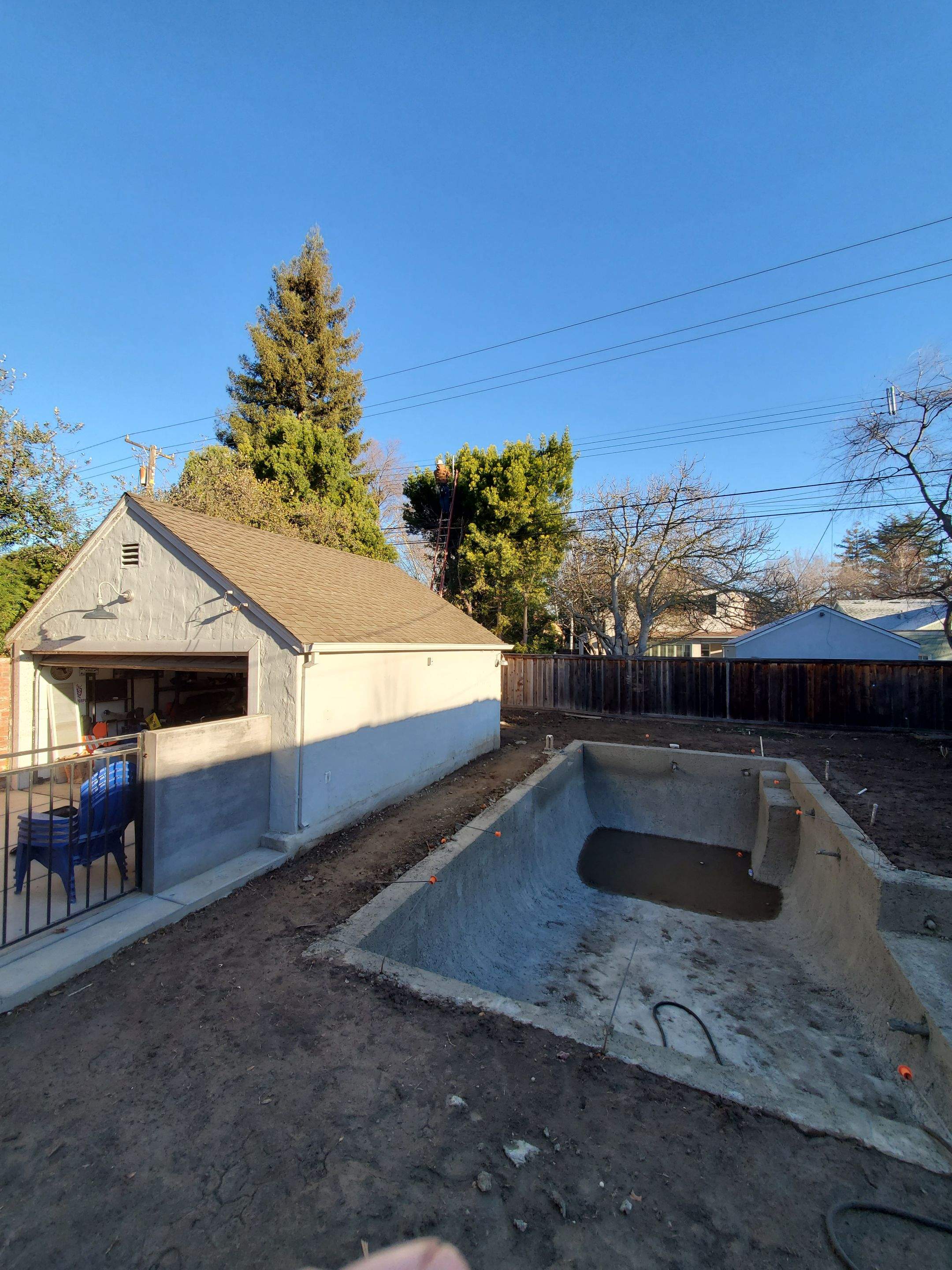 Pool Clearance issue by Peach Electric Inc