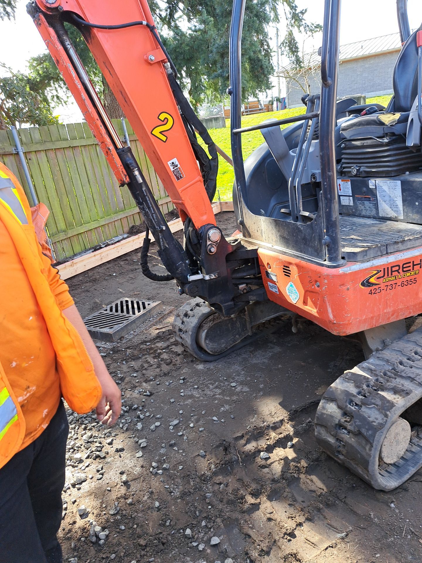 Ron | Pervious Concrete Driveway  by Jireh Asphalt & Concrete Inc 