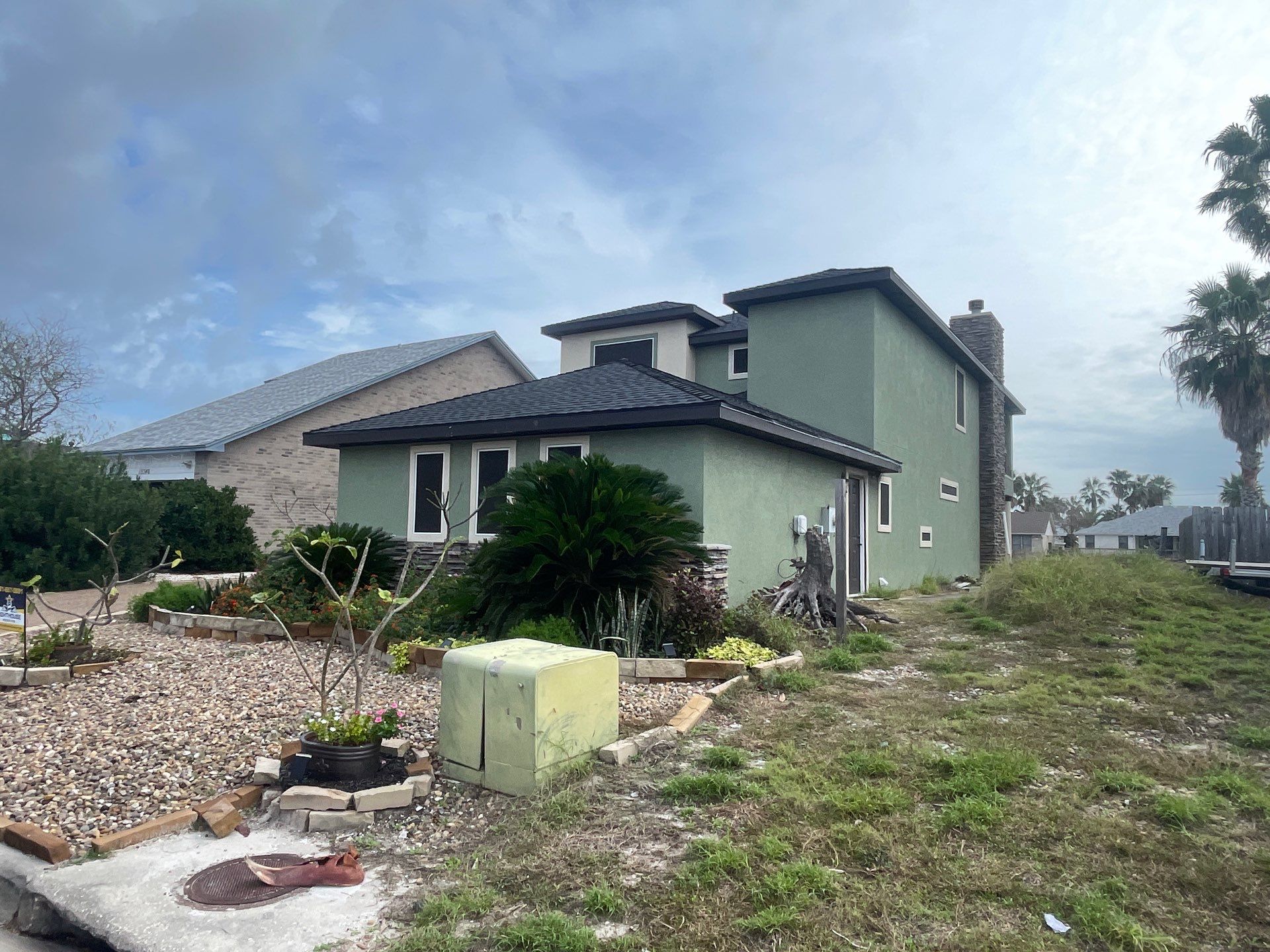 Residential Roofing Installation using GAF HDZ Charcoal by Lighthouse Roofing