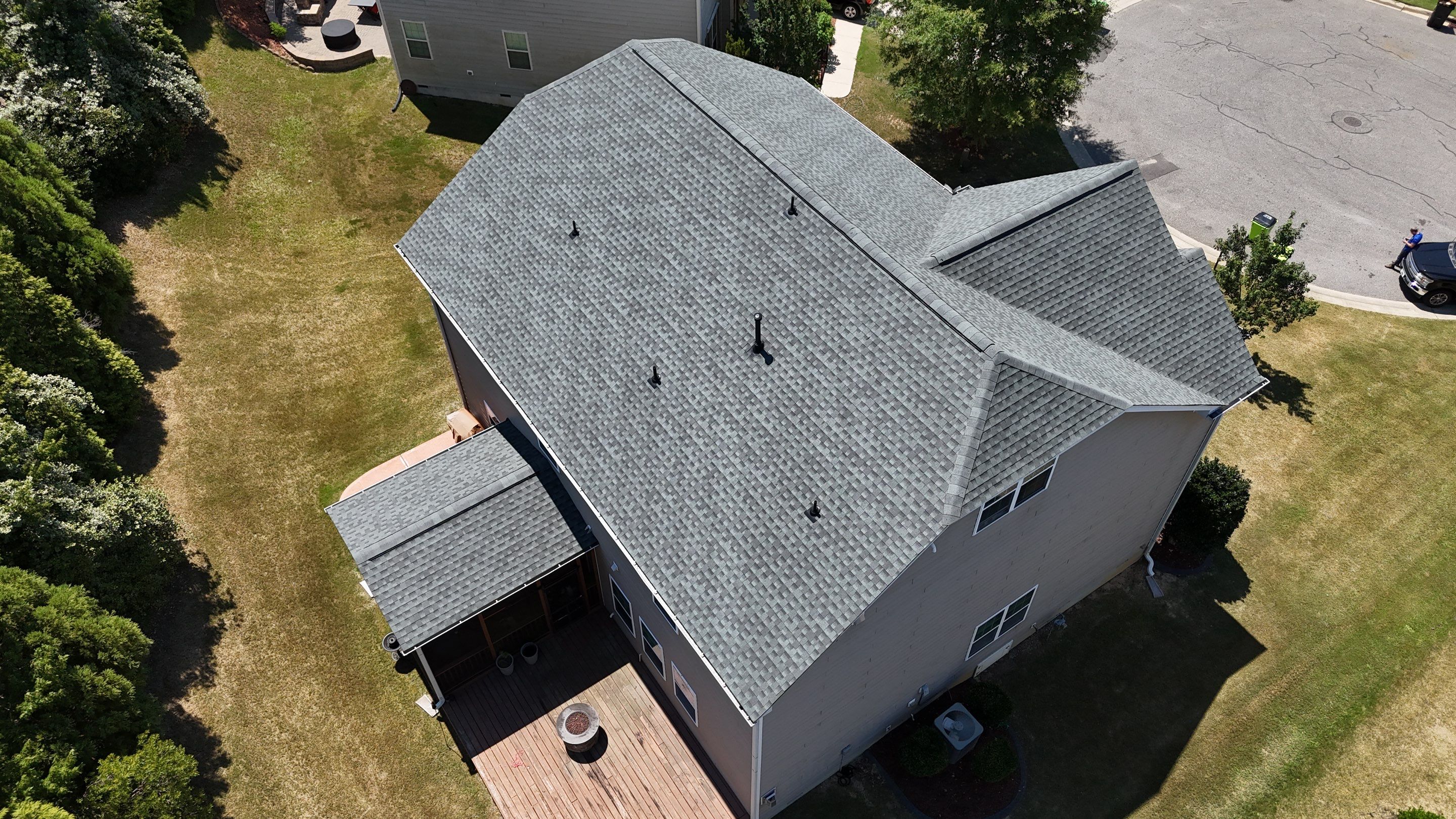 Roof Replacement - GAF Timberline HDZ Slate  by Pro Performance Roofing