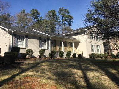 Full Exterior House Painting for Brick and Siding in Atlanta