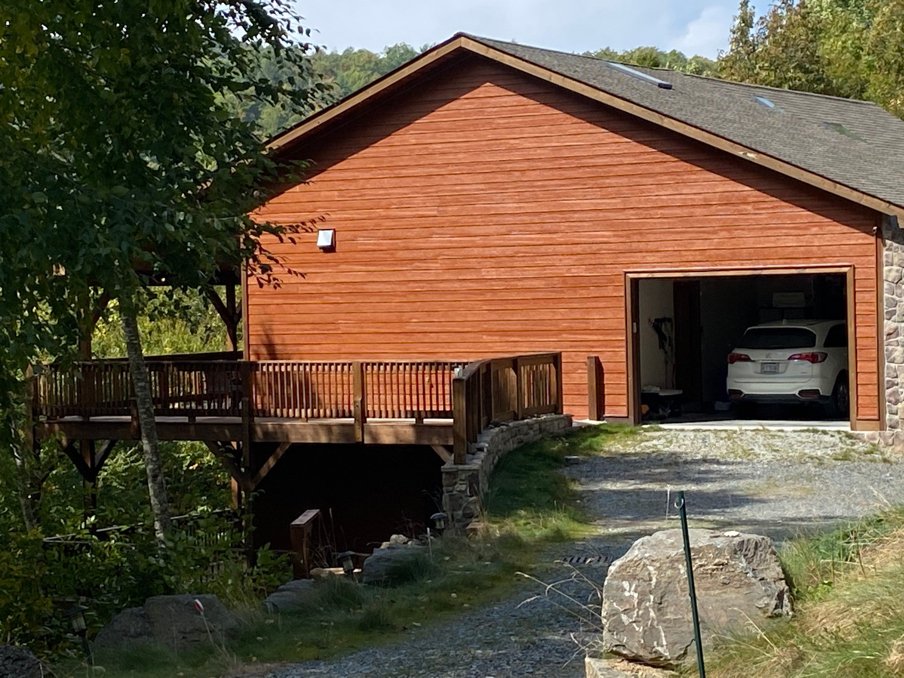 Cabin using Wood Sealant by DuraSeal