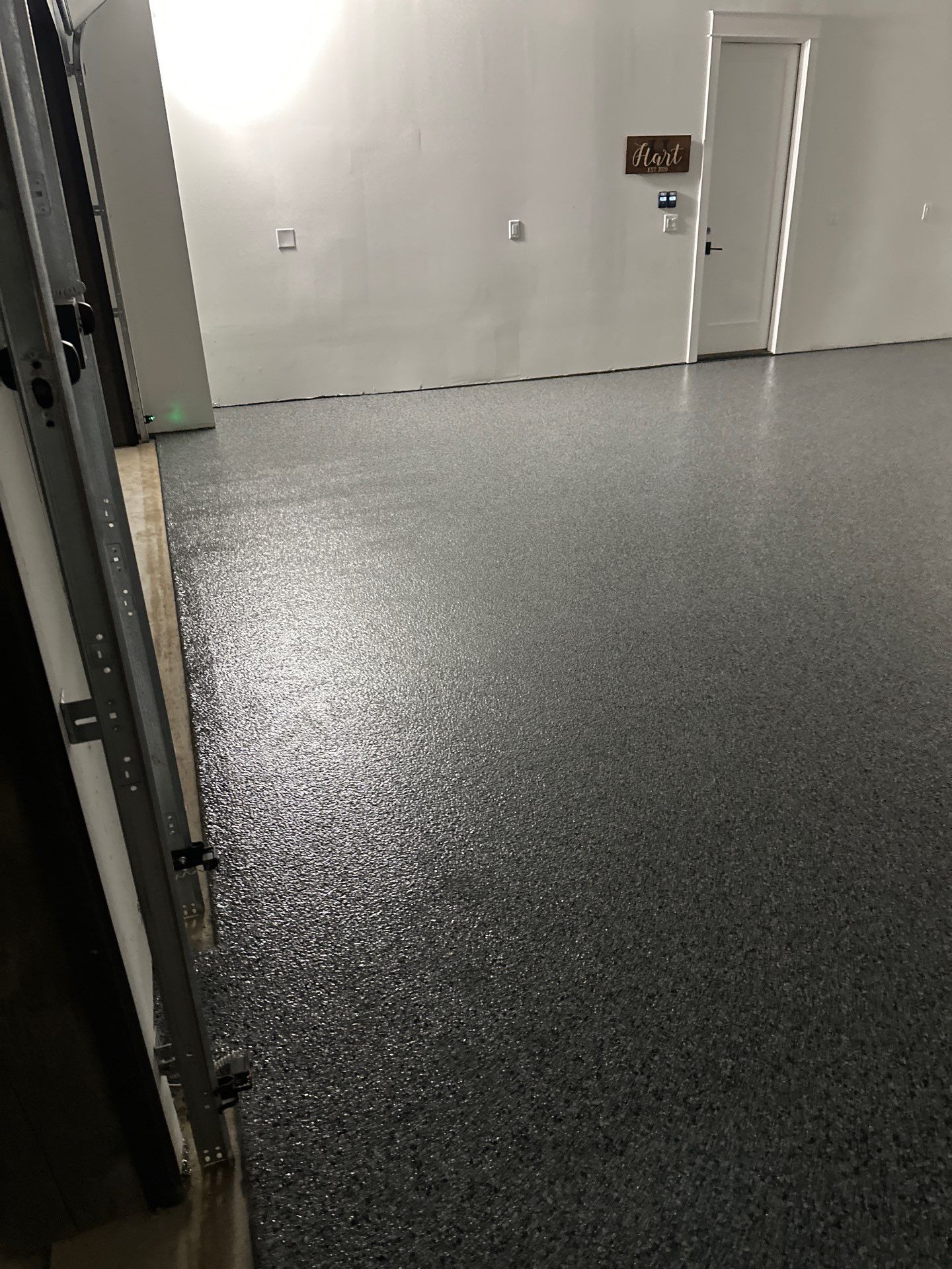 Garage Floor Coating using Wombat by My Garage Floor Guys