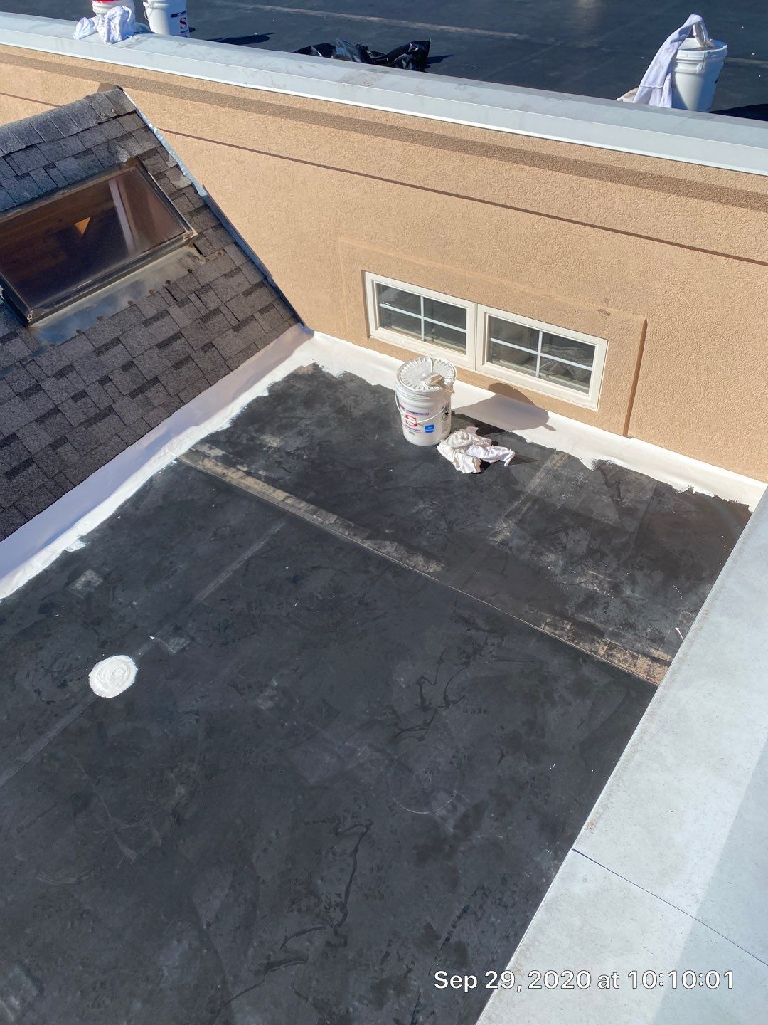 Commercial Roofing Installation using American Standard Coating - S  by A to Z Roofing