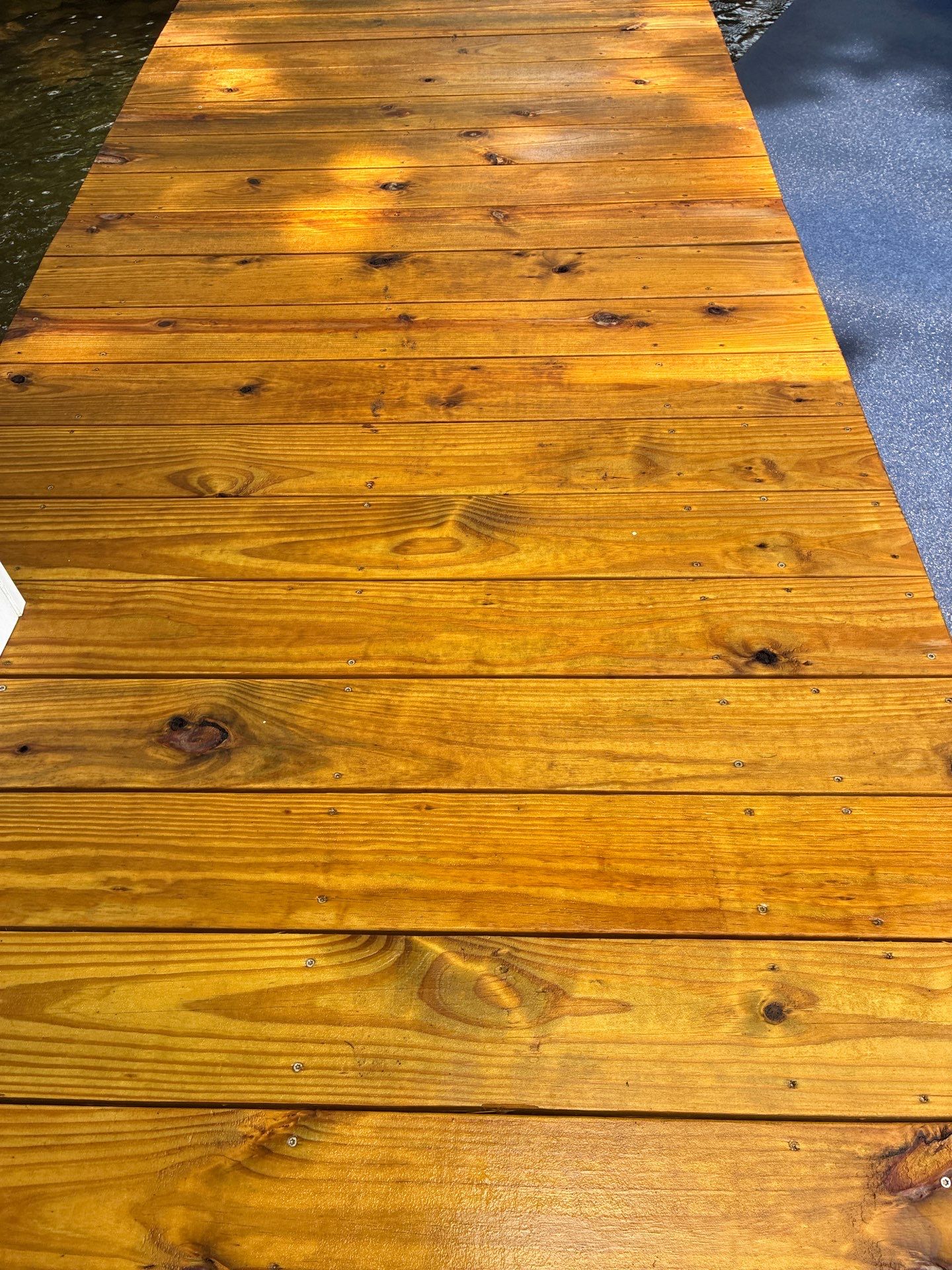 Dock using Wood Sealant by DuraSeal