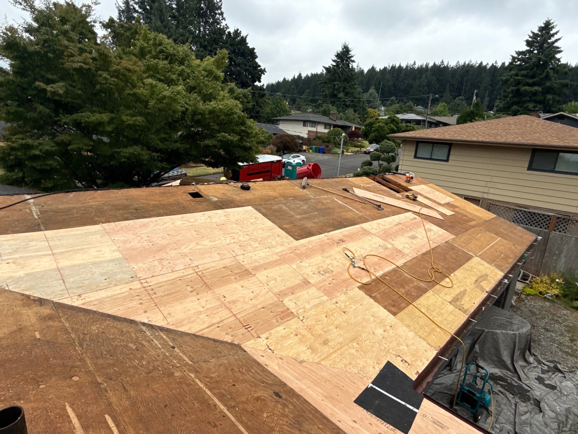 Project in Portland by Tom Leach Roofing