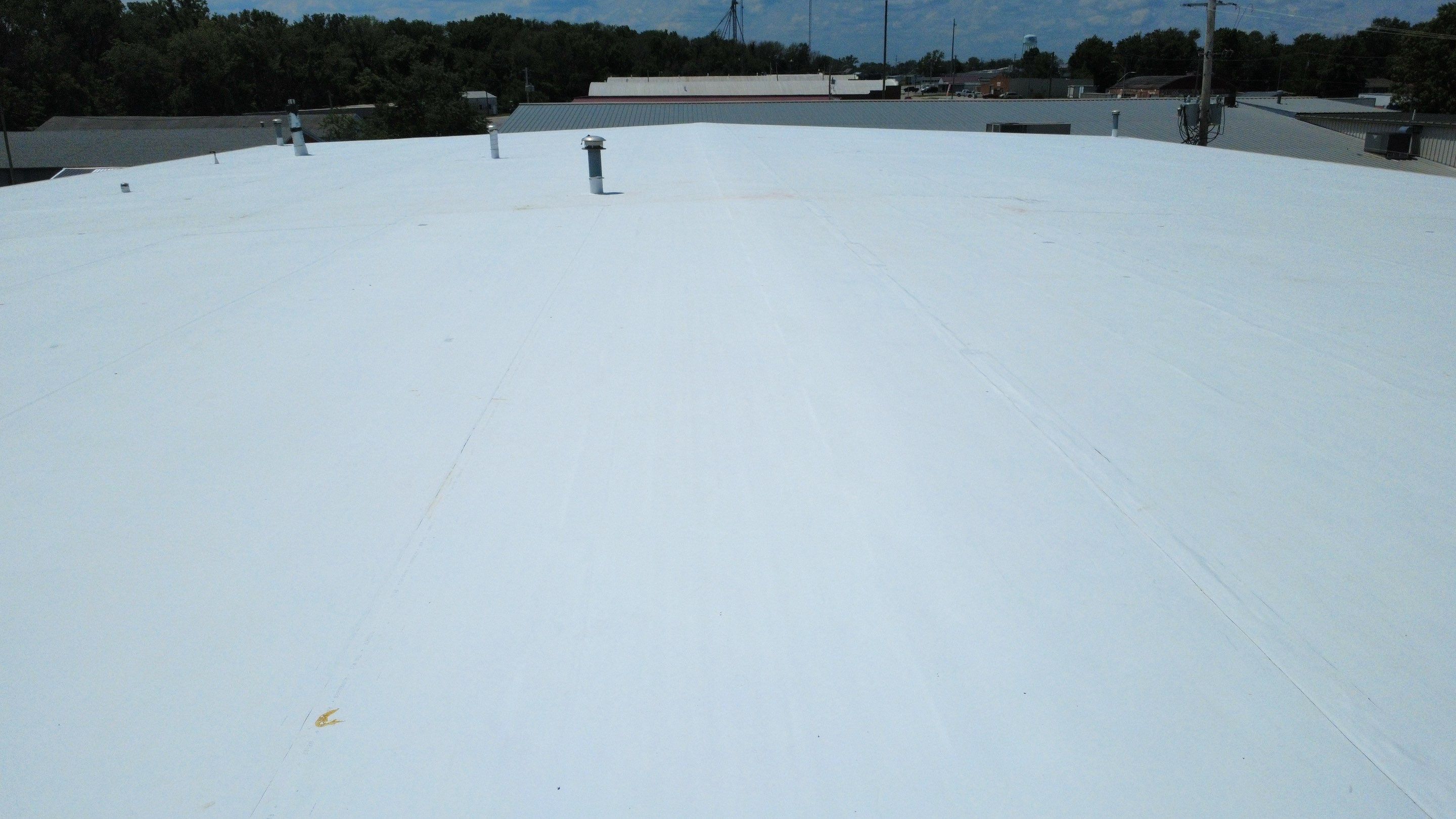 Commercial TPO Membrane Roof Install  by Titan Commercial & Residential Roofing 