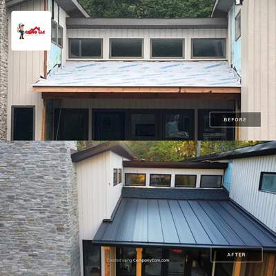 Standing Seam Metal Roof using Aluminum 032GA