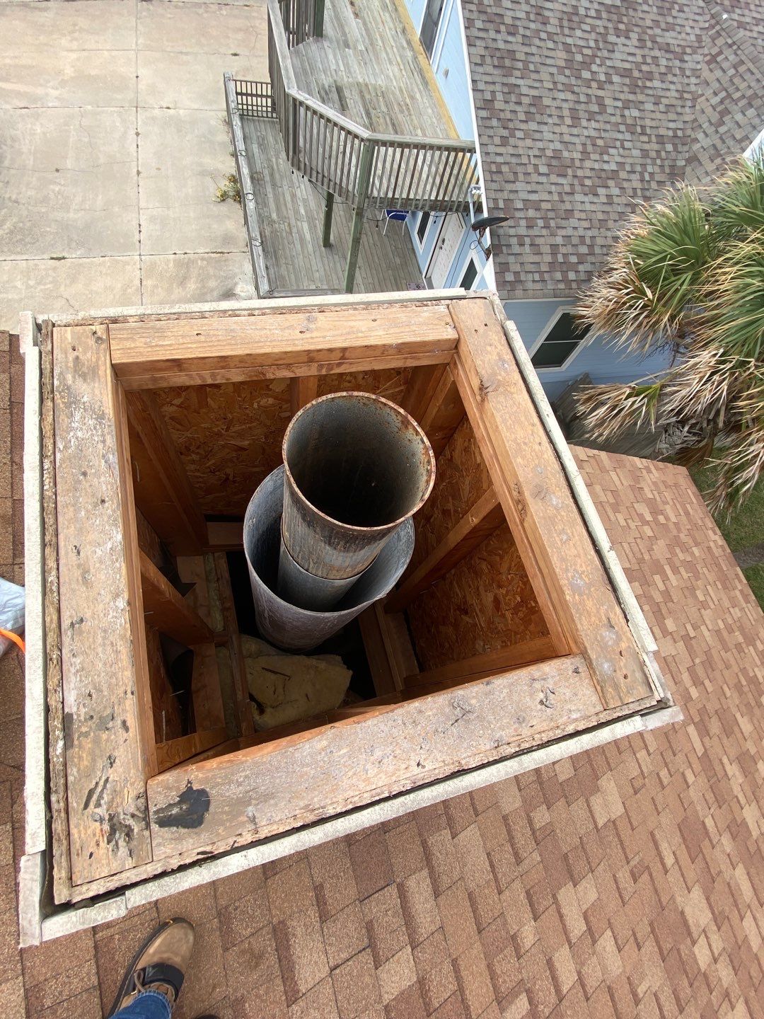 Residential Roofing Repair using Custom Fabricated Steel by Lighthouse Roofing