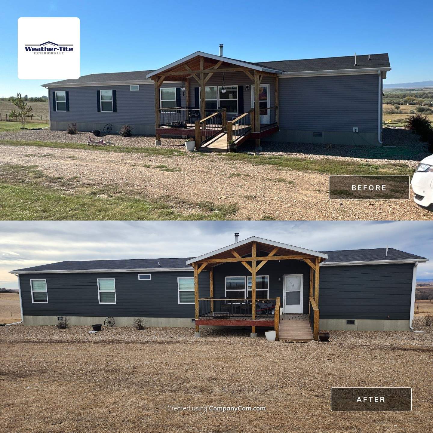 James Hardie Iron Gray Upgrade by Weather-Tite Exteriors LLC