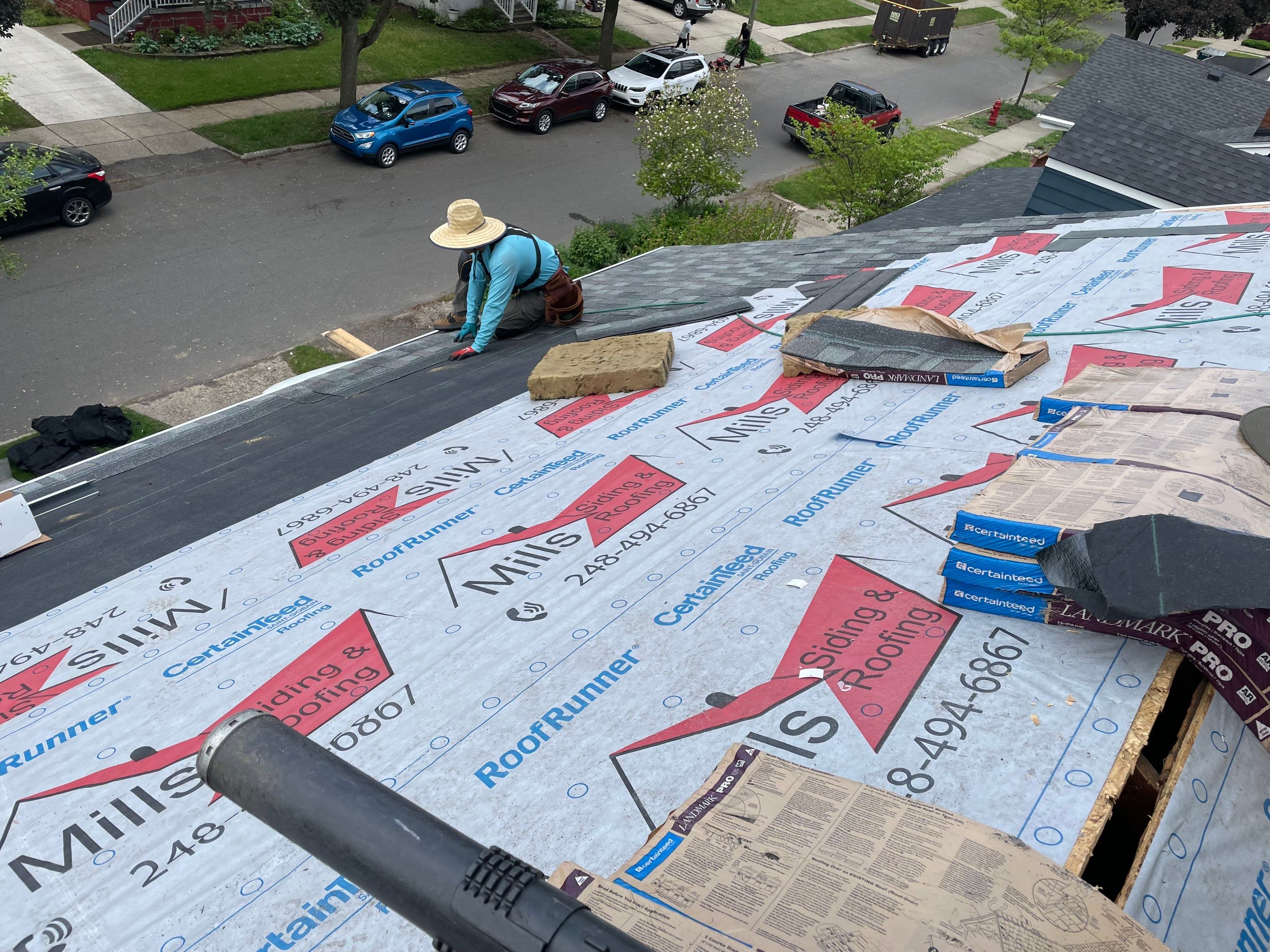 Project in Ferndale by Eave Roofing