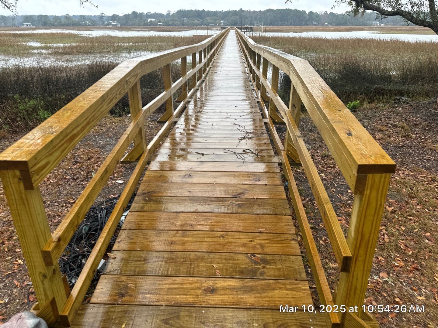 Dock using Wood Sealant by DuraSeal