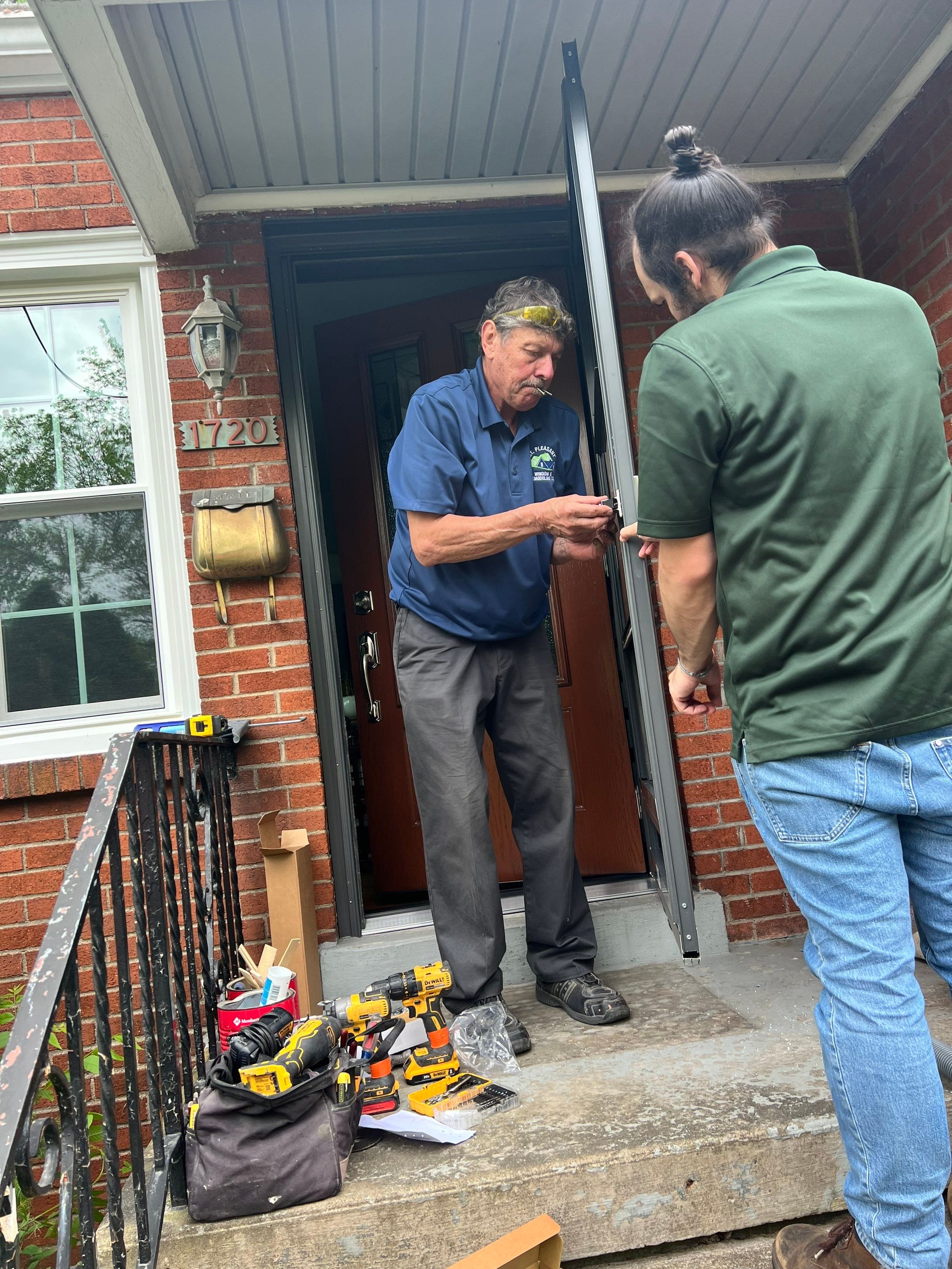 Kevin & Carol Rico Door & Window Project  by Mt. Pleasant Window & Remodeling Co.