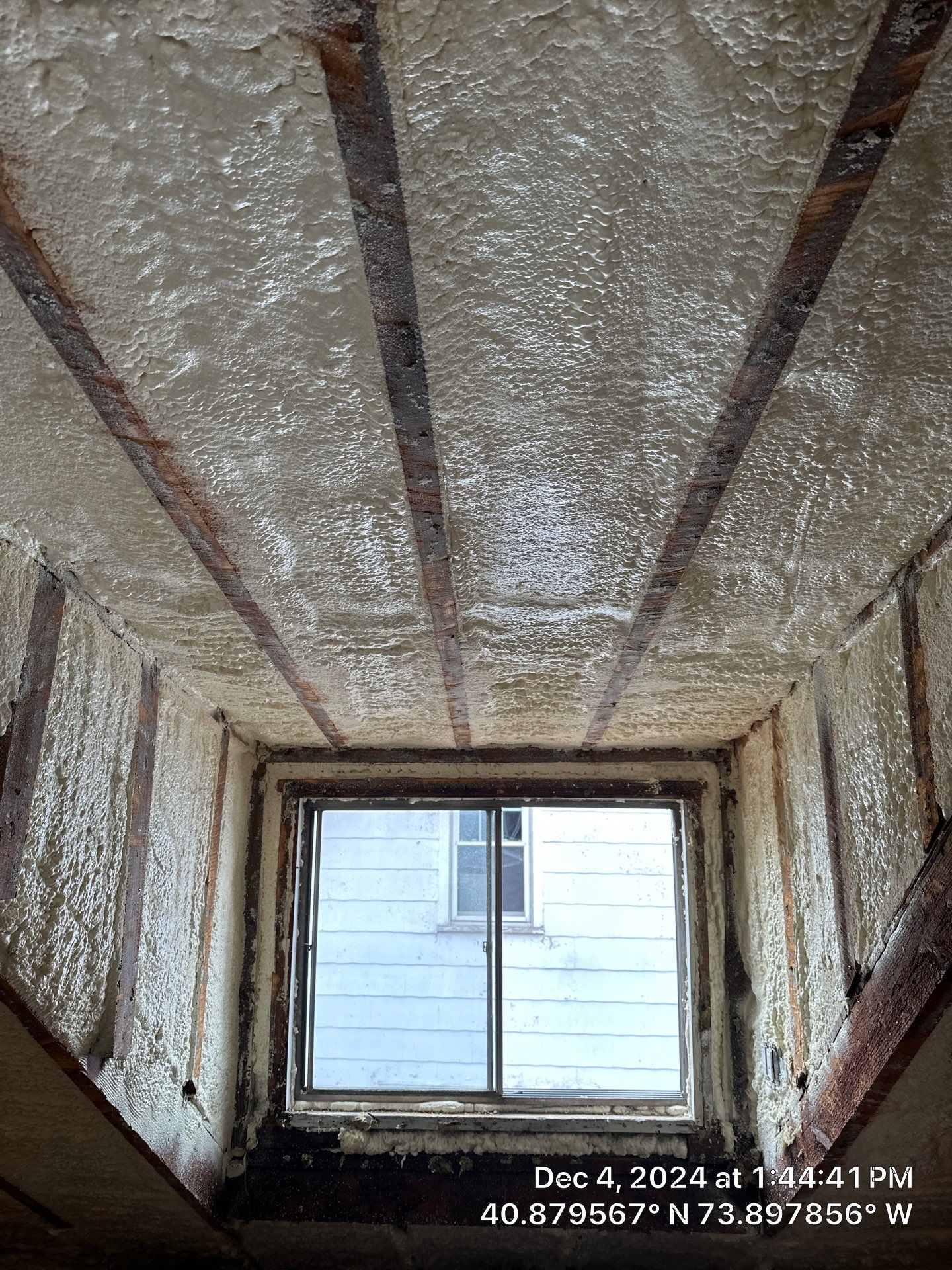 Attic Insulation using Closed Cell Spray Foam by NYS Foam & Energy