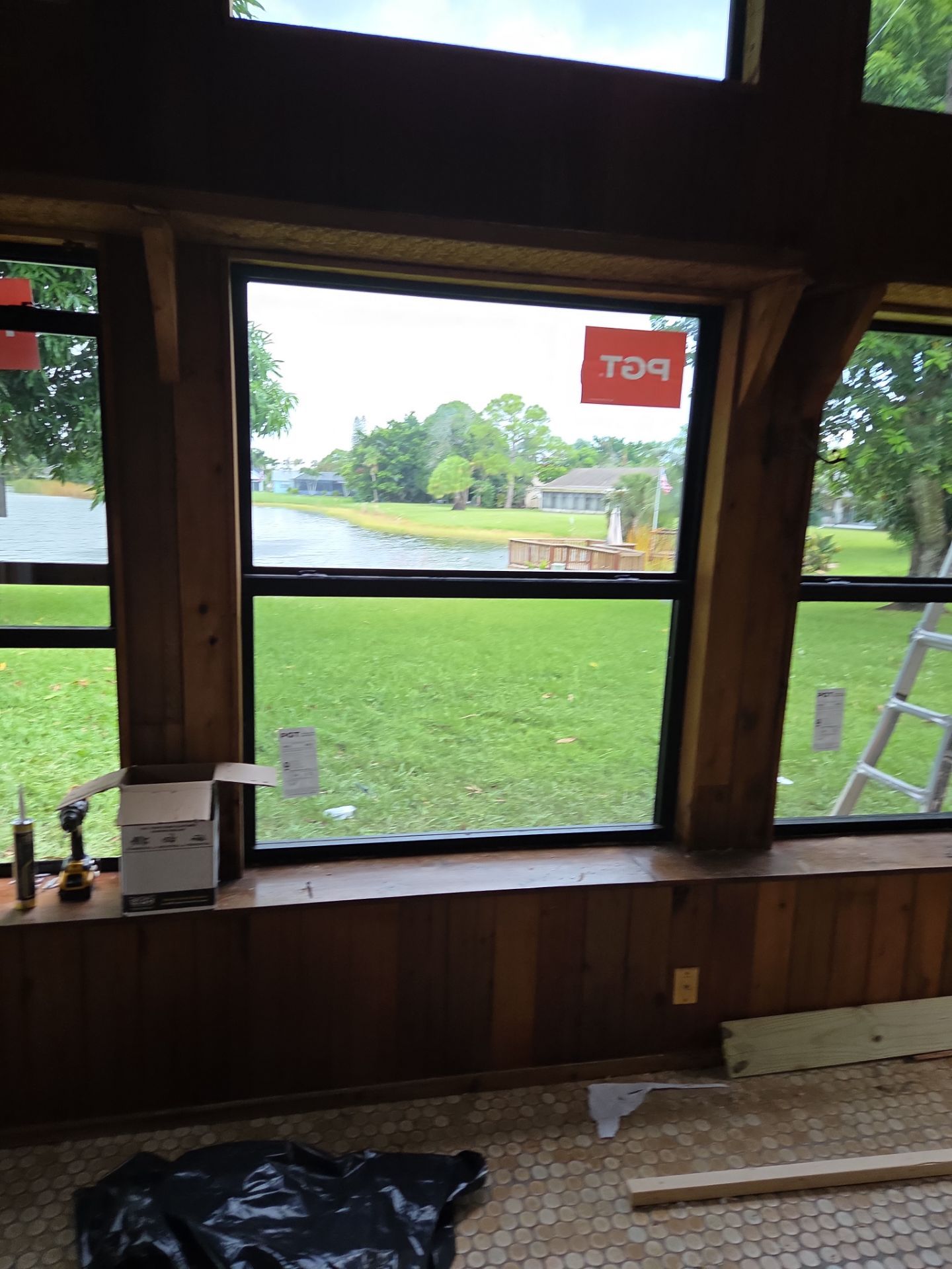 PGT Impact Window Replacement and Siding Renovation in Greenacres by The Screen Depot, Inc