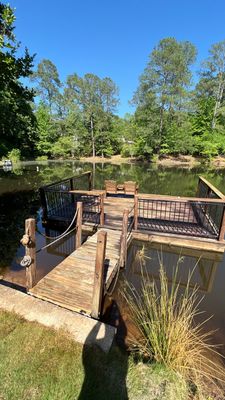 Dock using Wood Sealant