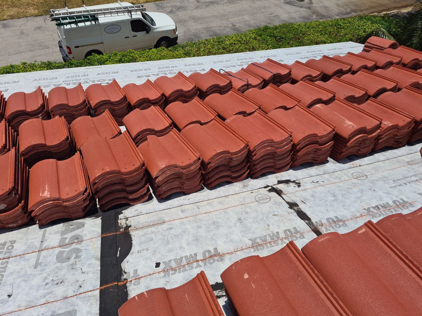 Residential Roofing Installation using Eagle Roofing Tile by BLUES BROTHERS ROOFING