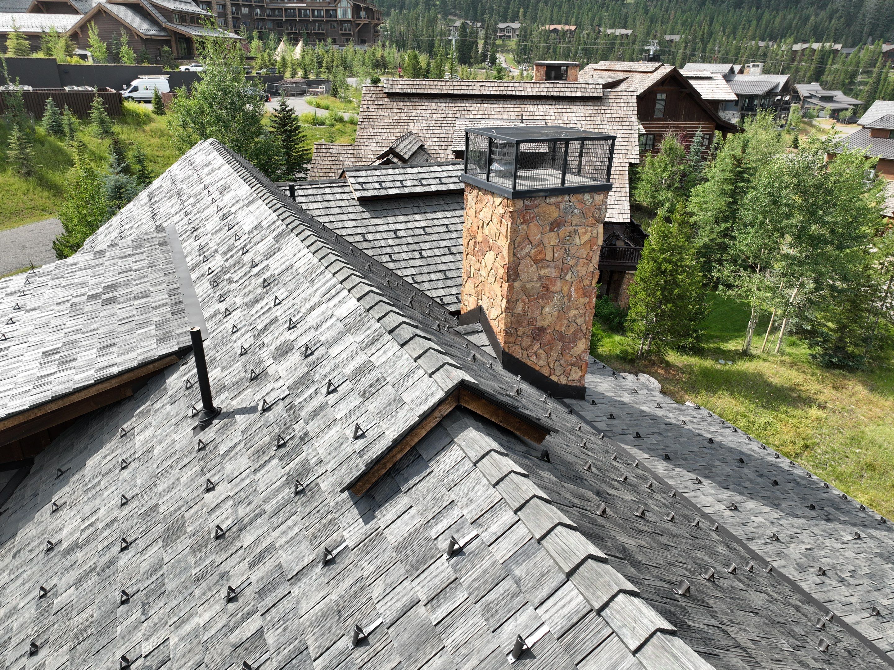 Brava Shake - Canyon Gray  by Montana Roofing Solutions