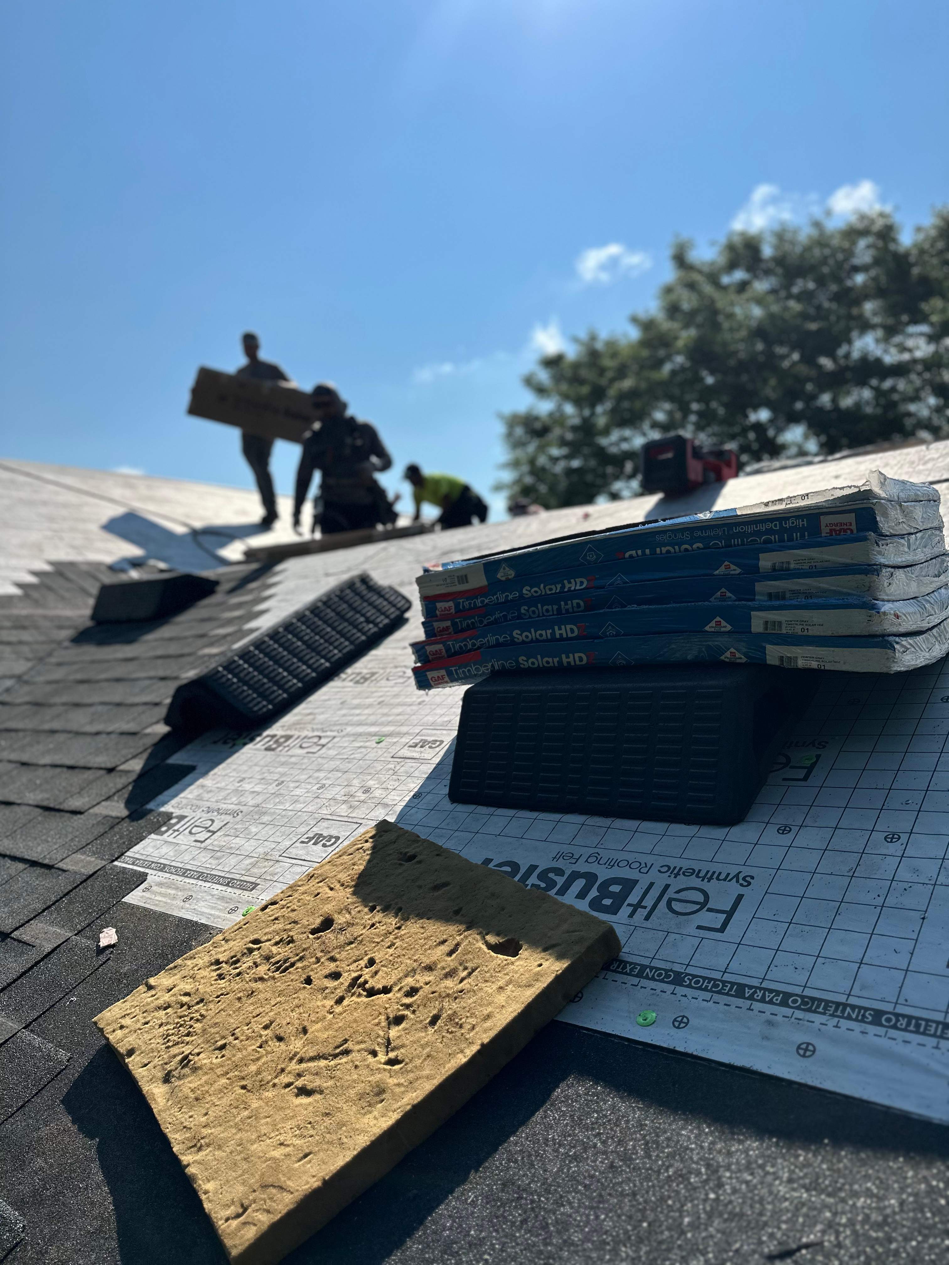 Solar Roof Installation using GAF Solar  by Acme Exteriors