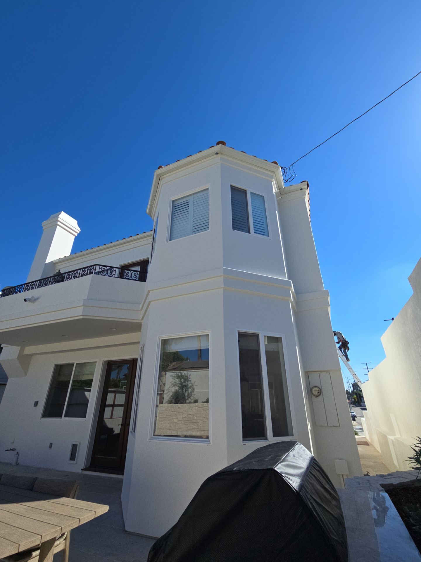 Rain Gutters Project in Manhattan Beach by Insulation Labs