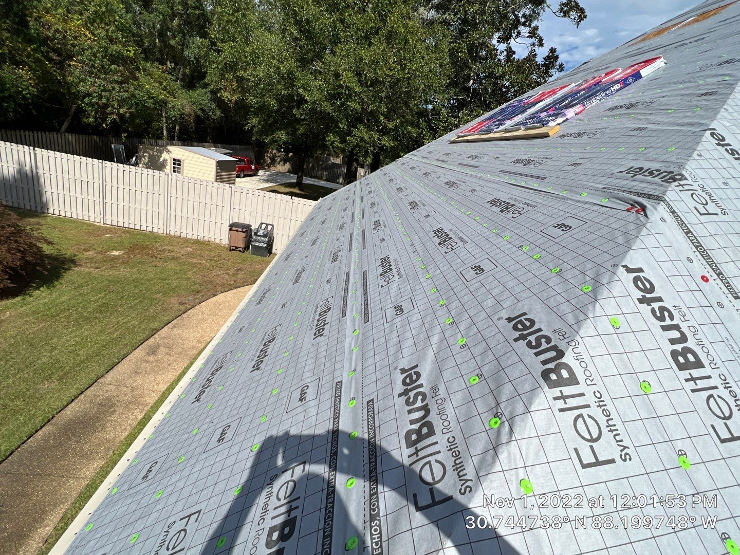 Residential Roofing Installation using Roof Replacement by American Roofing & Construction LLC