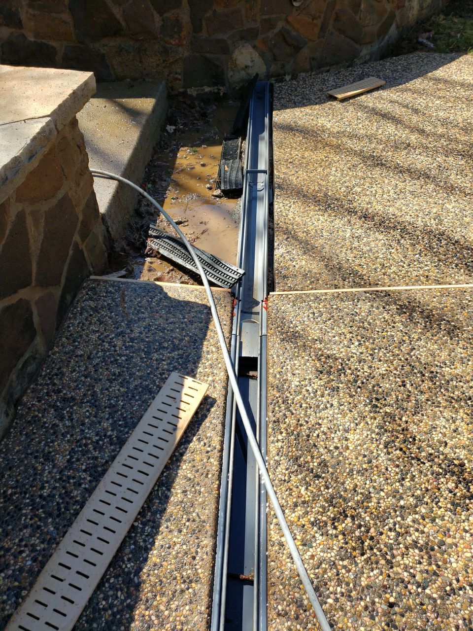Landscap drain and flat serface cleaning by Power Wash Masters LLC
