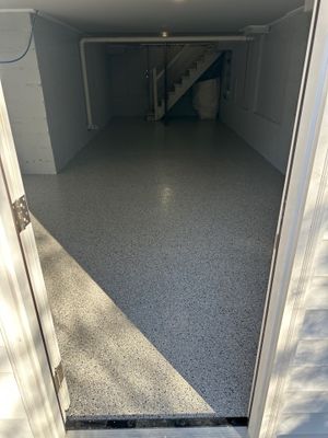Garage Floor Coating using Cabin Fever